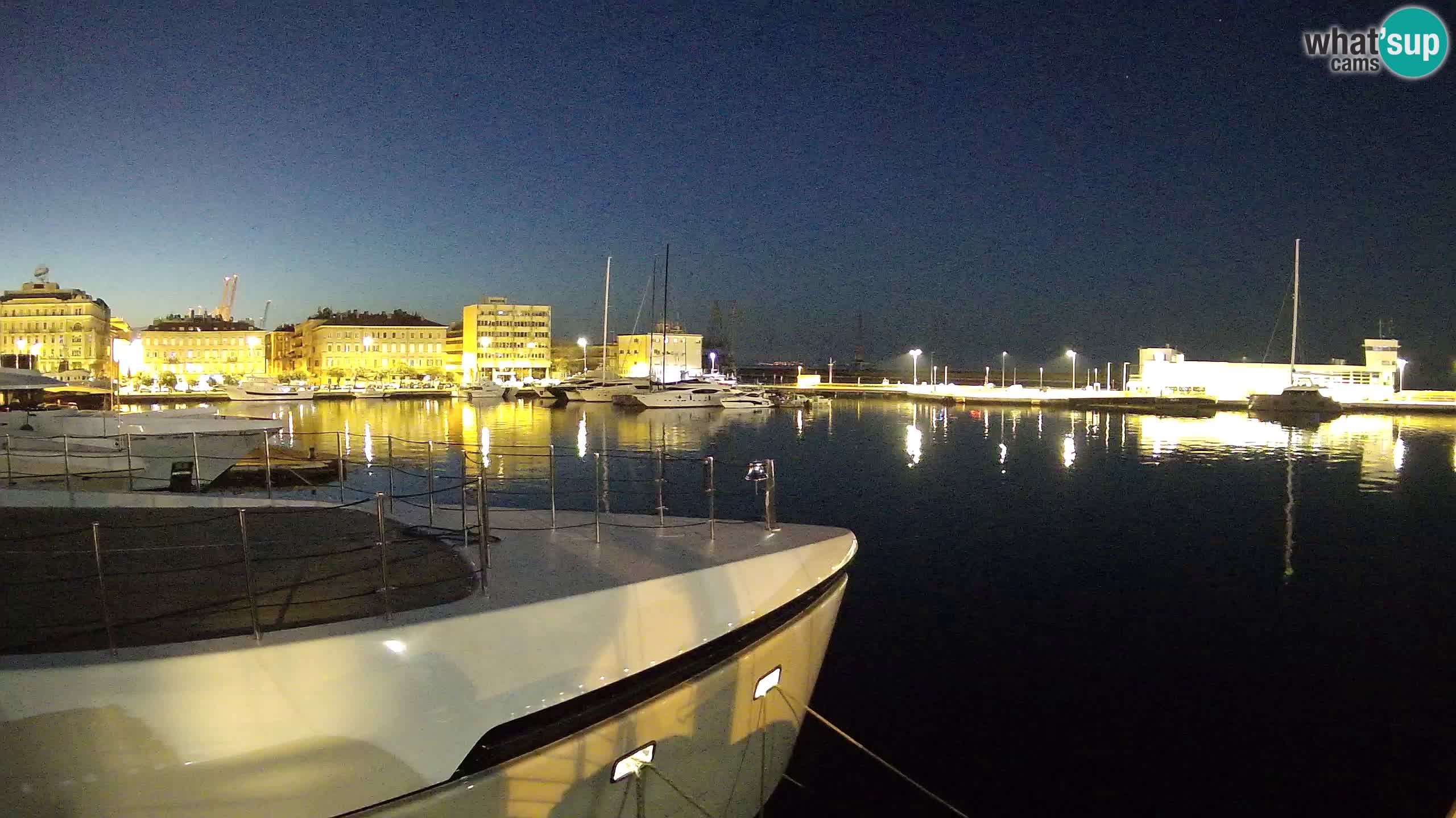 Rijeka – Botel Marina webcam en direct