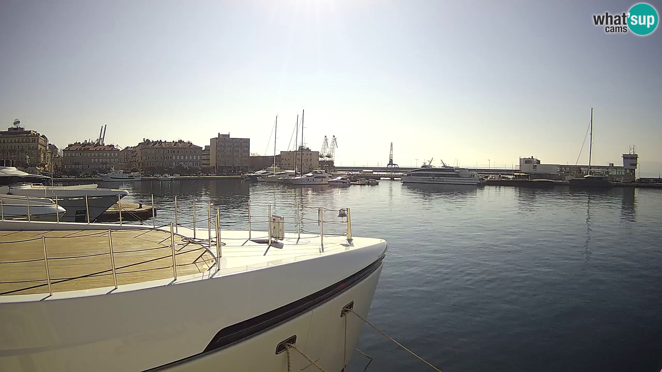 Reka – Botel Marina spletna kamera