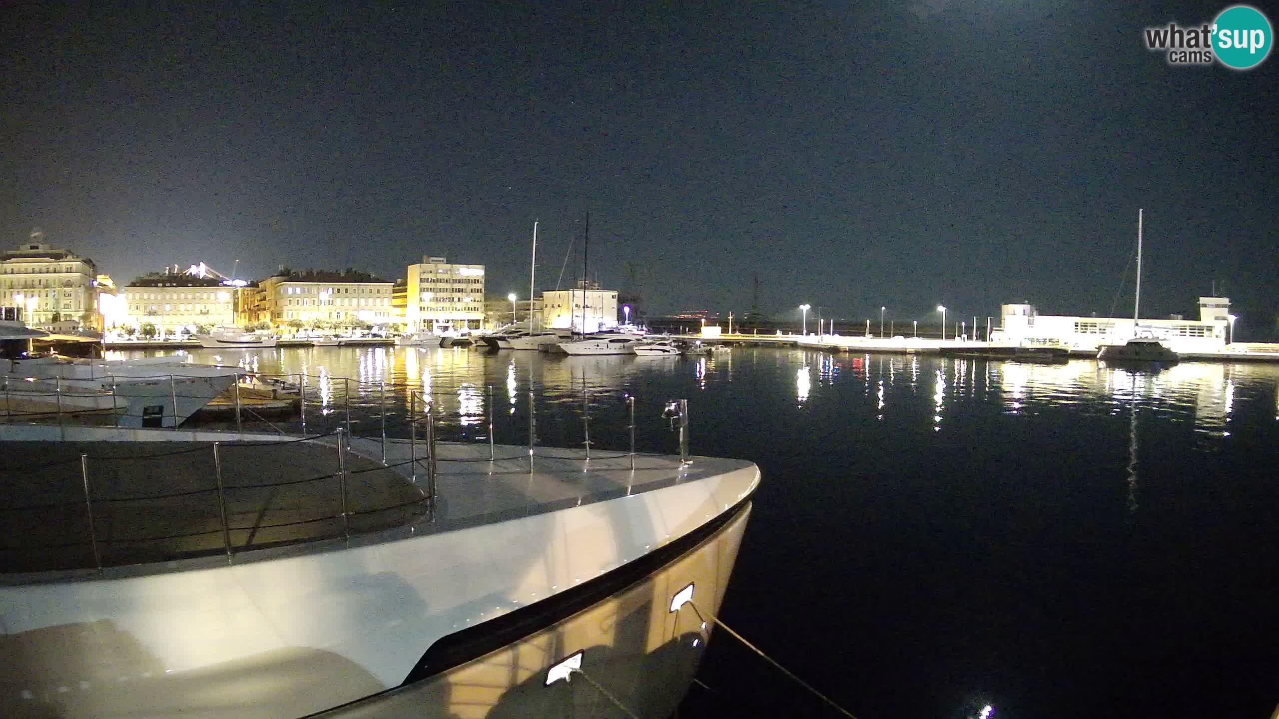 Botel Marina cámara web en vivo Rijeka