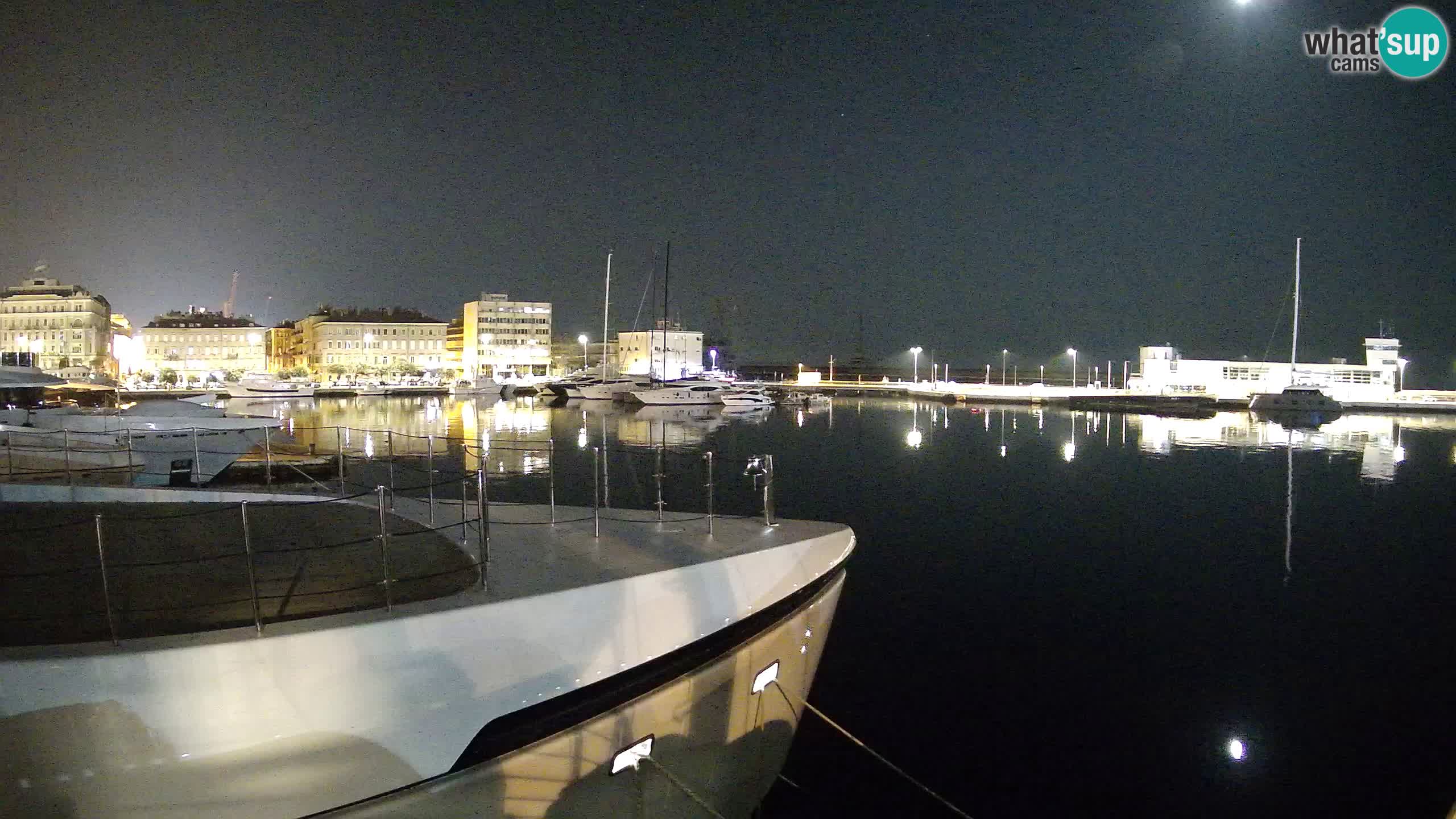 Reka – Botel Marina spletna kamera