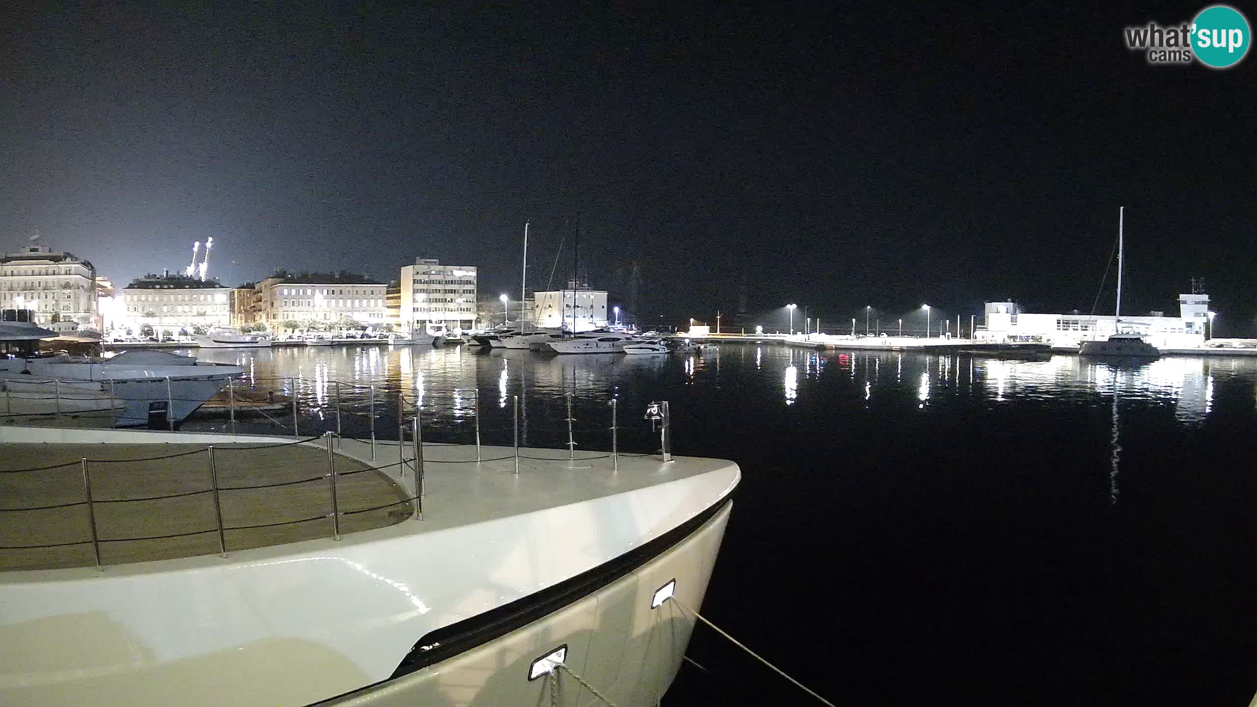 Reka – Botel Marina spletna kamera