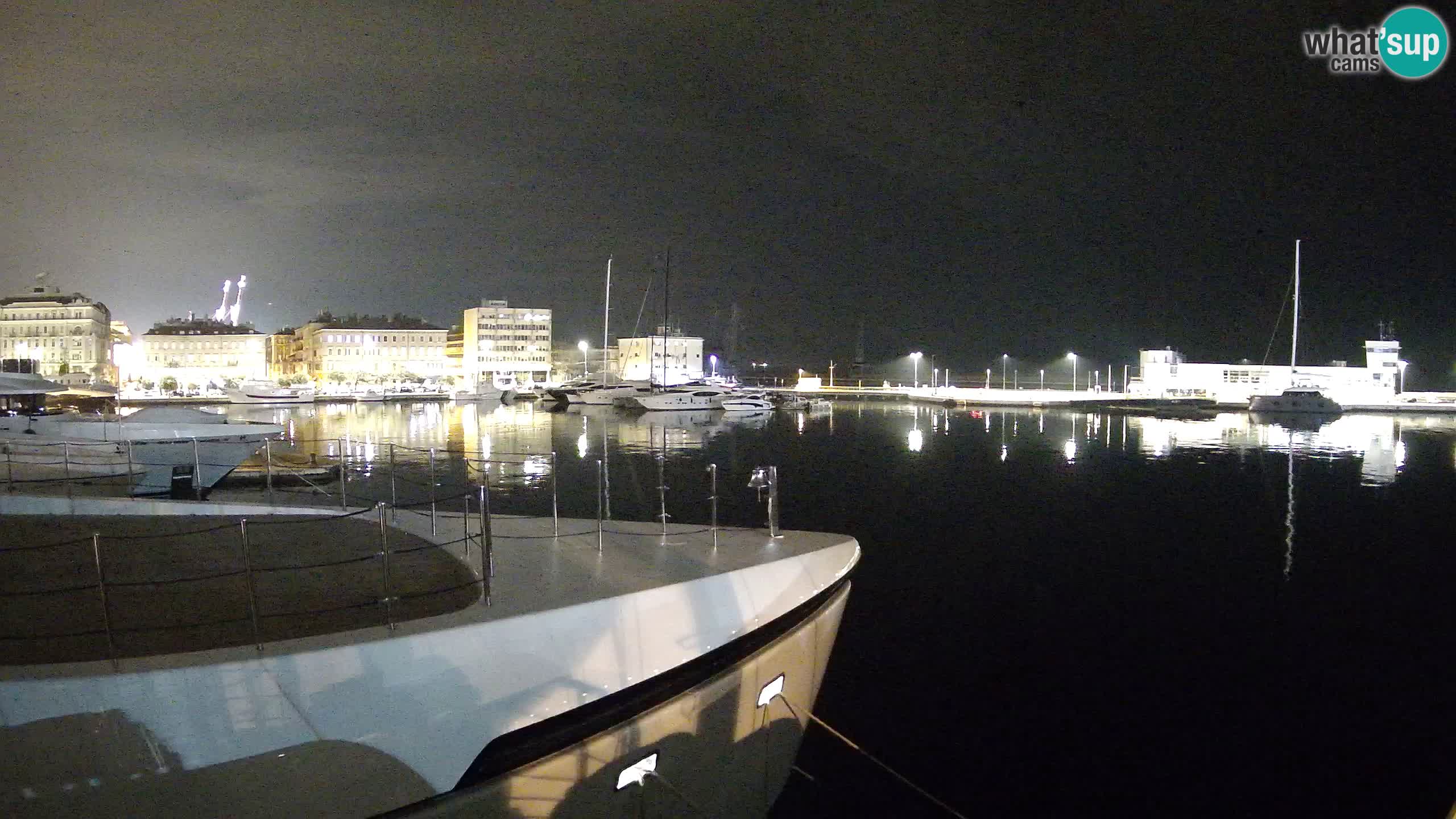 Reka – Botel Marina spletna kamera