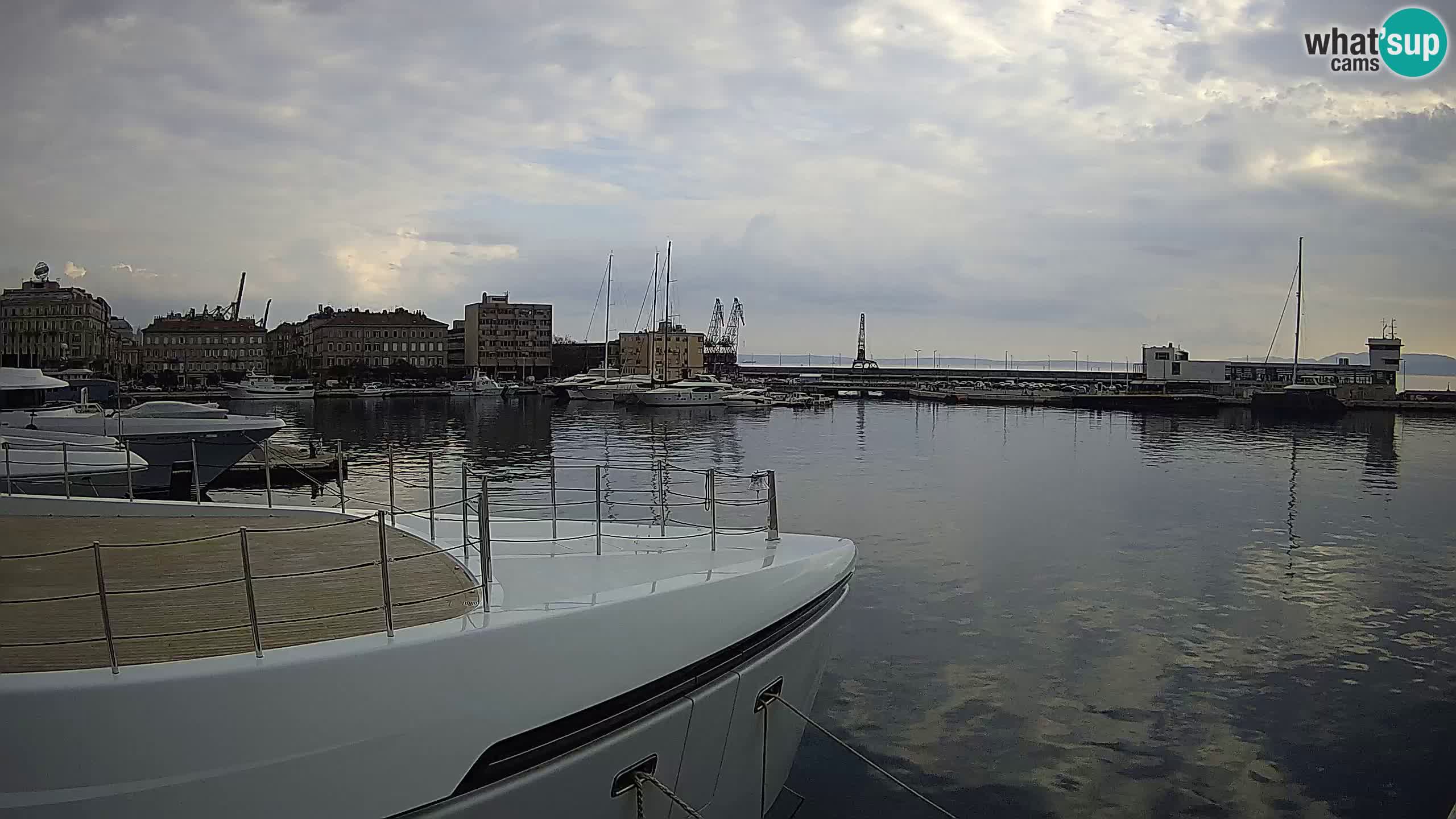 Rijeka – Botel Marina webcam en direct