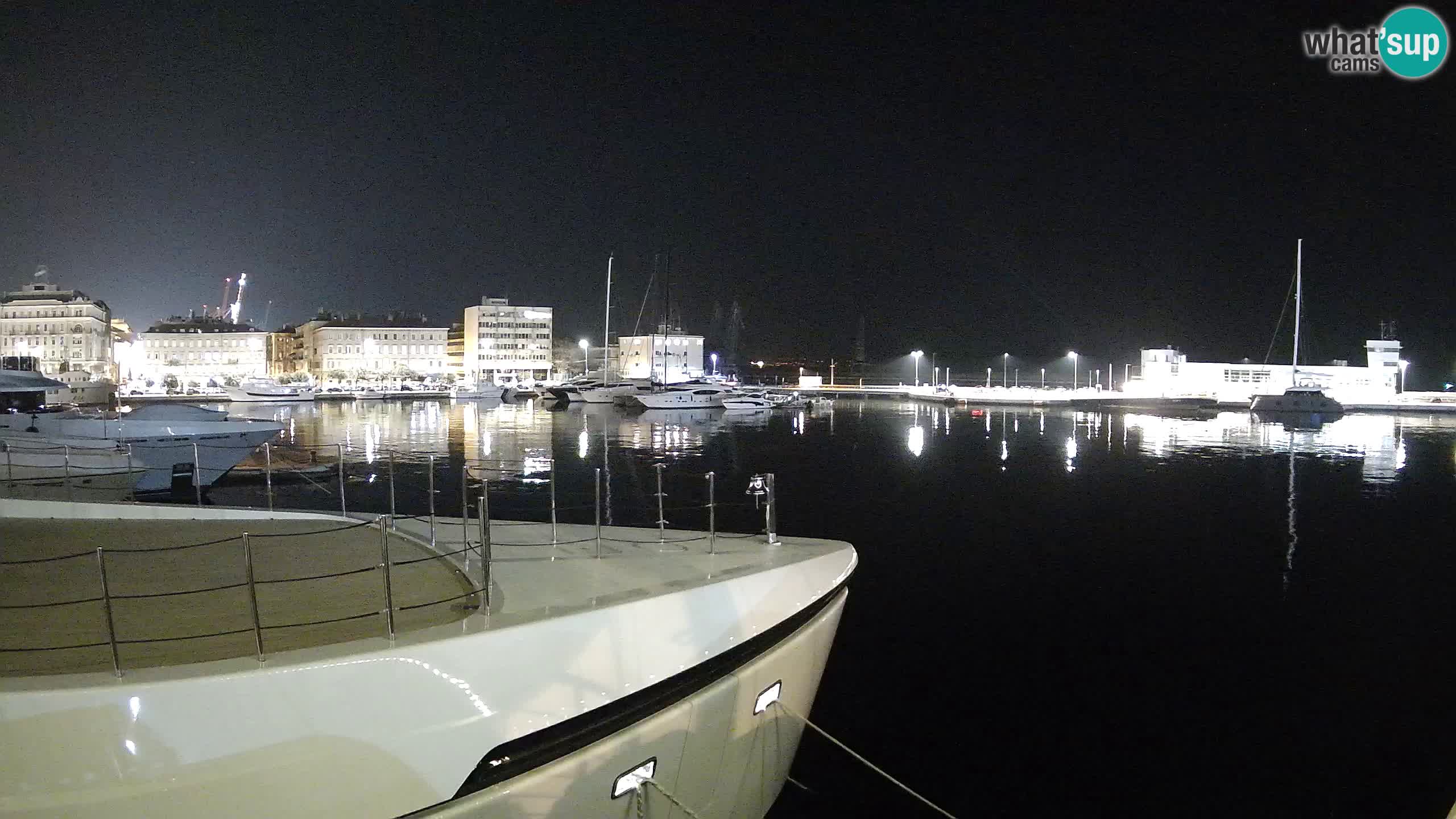 Rijeka – Botel Marina web kamera