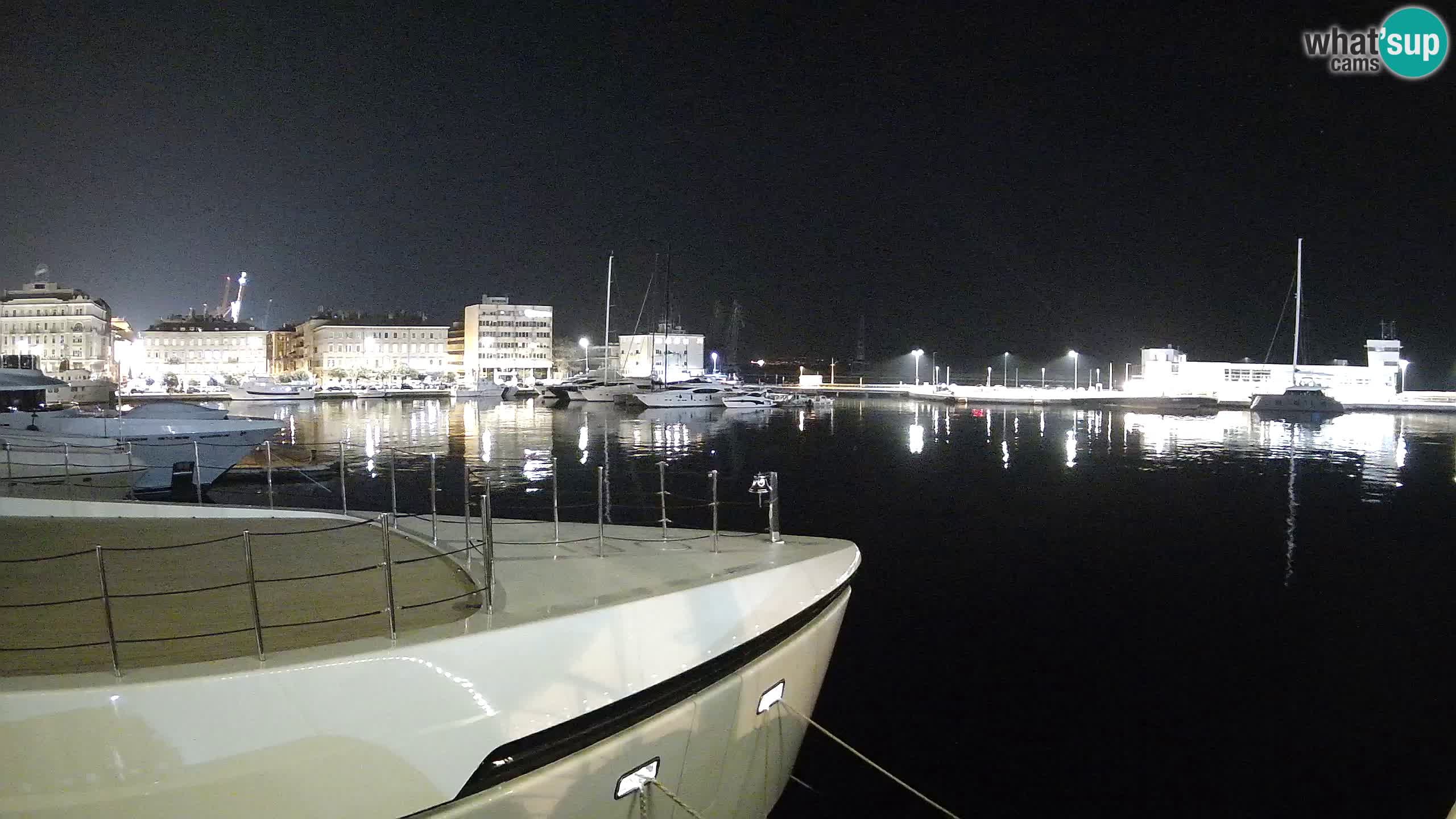 Rijeka – Botel Marina web kamera
