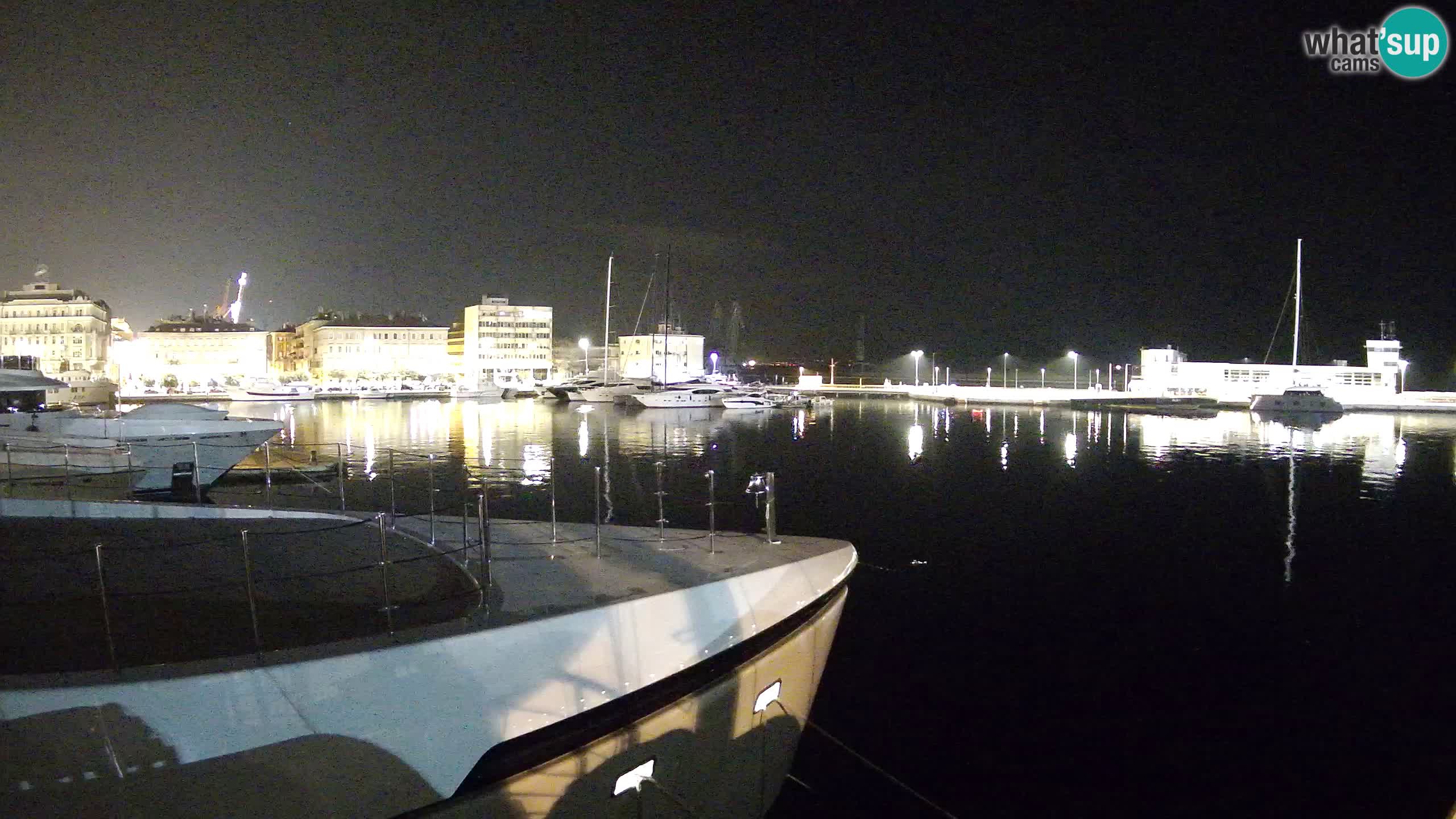 Rijeka – Botel Marina web kamera