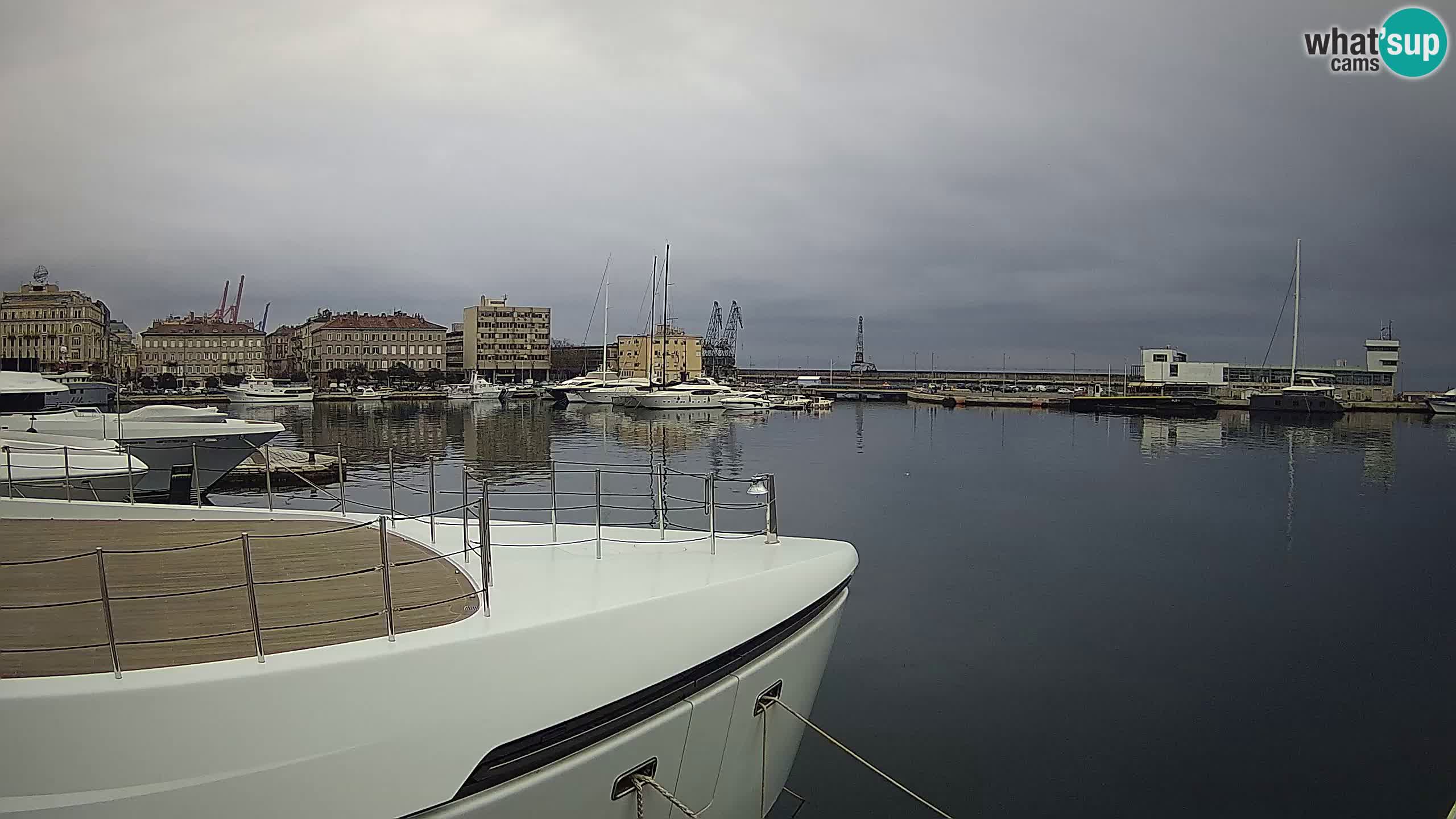 Rijeka – Botel Marina webcam en direct