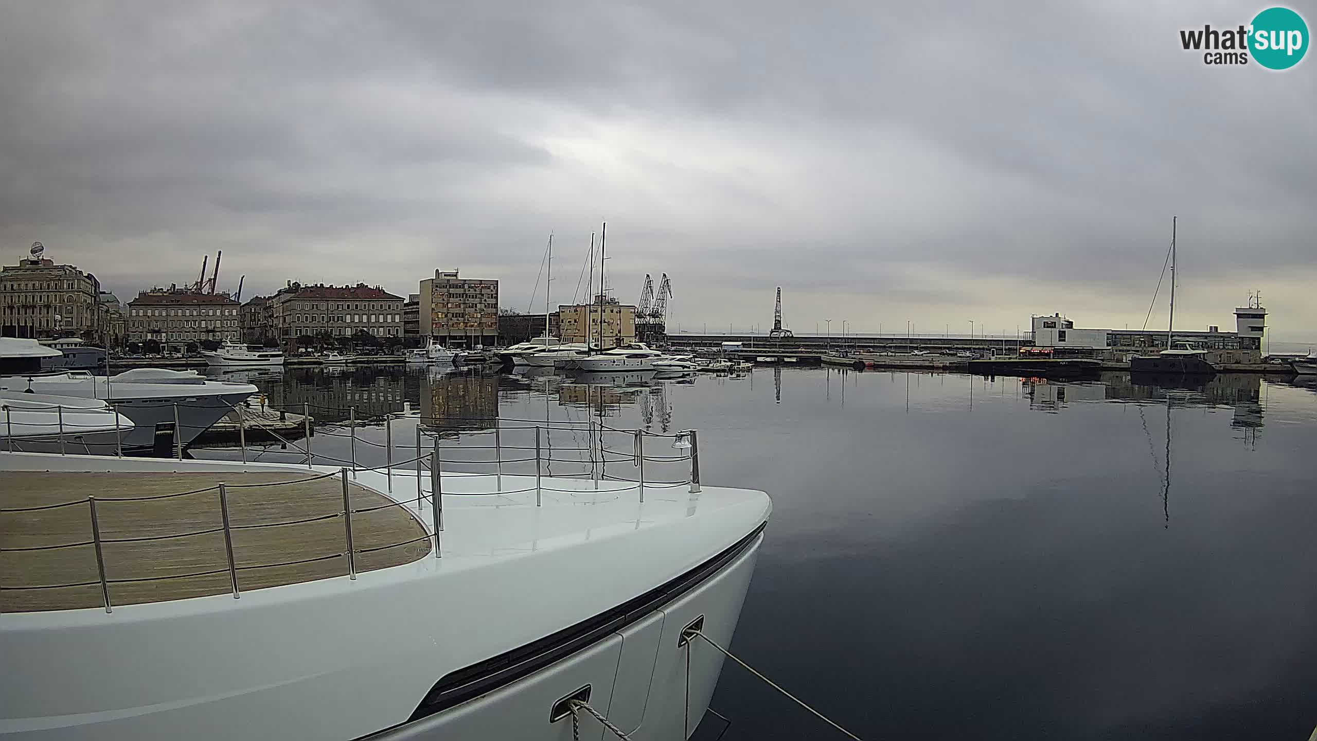 Rijeka – Botel Marina webcam en direct