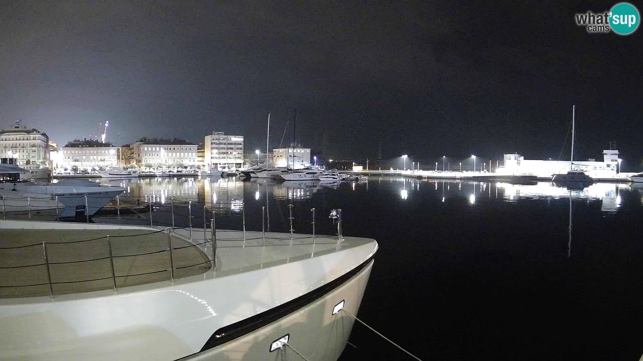 Rijeka – Botel Marina web kamera