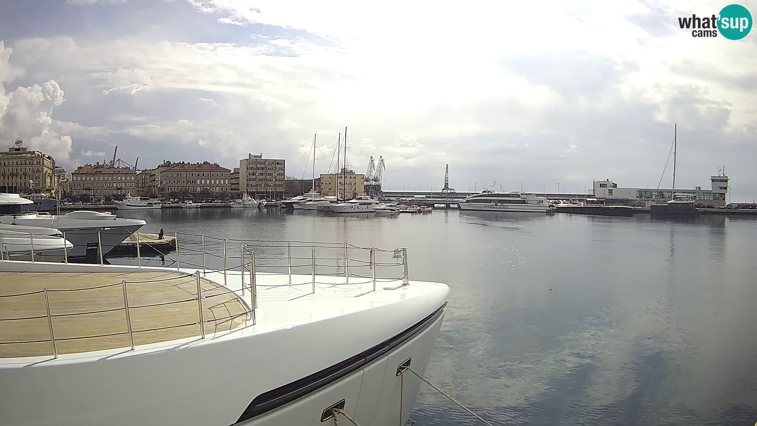 Rijeka – Botel Marina webcam en direct