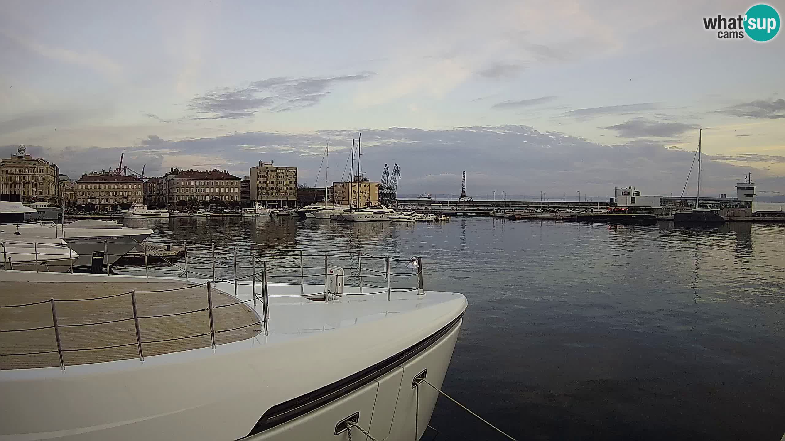 Rijeka – Botel Marina webcam en direct