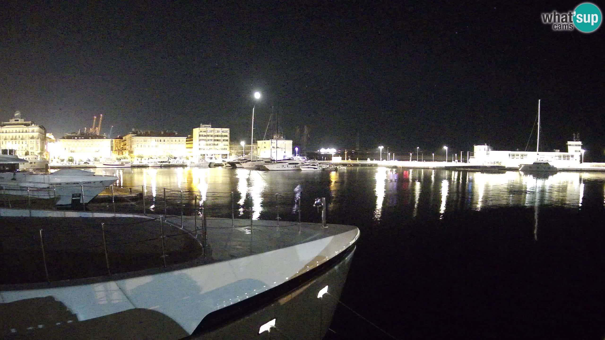 Rijeka – Botel Marina webcam en direct