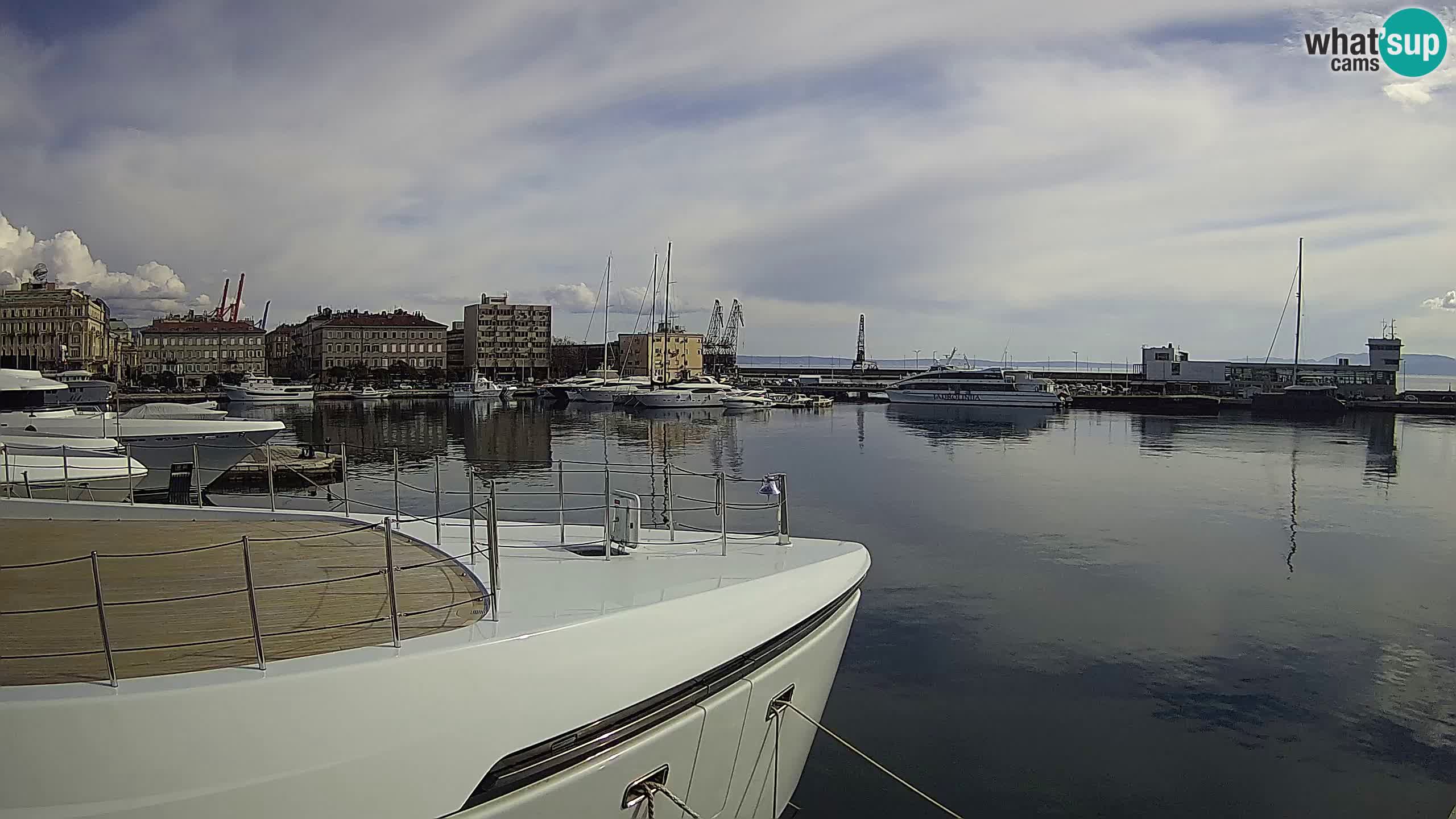 Rijeka – Botel Marina web kamera