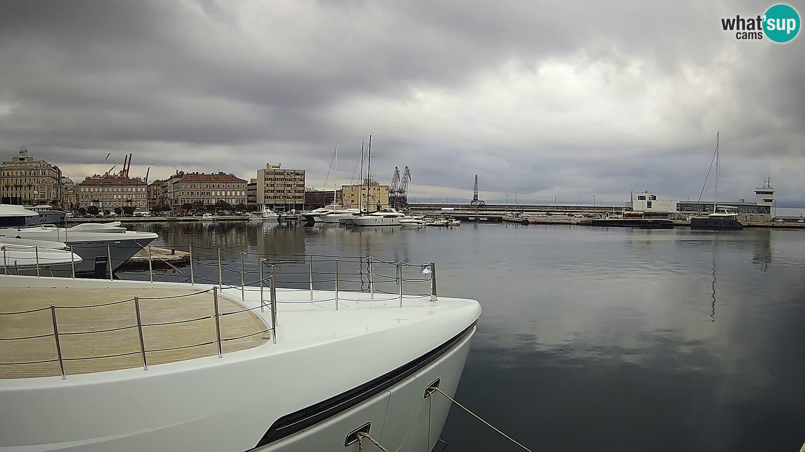 Rijeka – Botel Marina webcam en direct