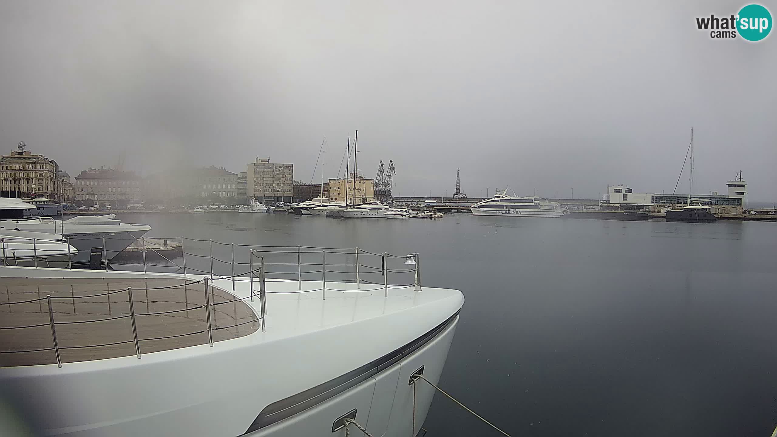 Rijeka – Botel Marina webcam en direct