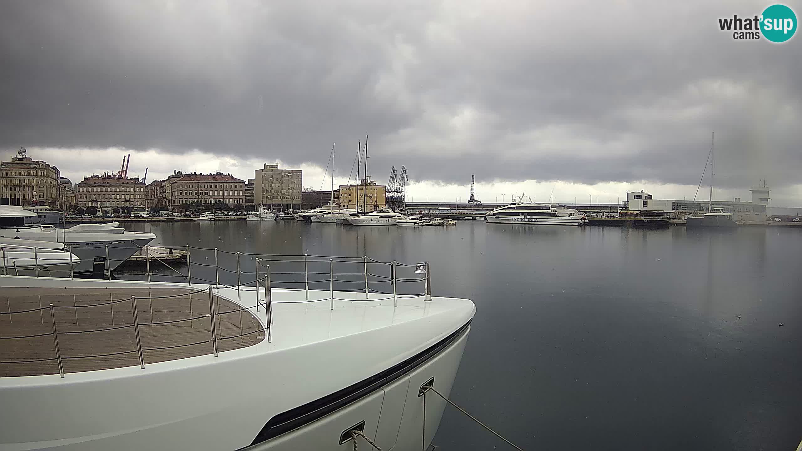 Rijeka – Botel Marina web kamera