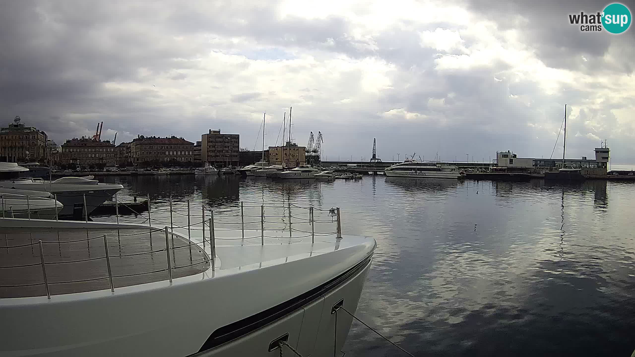 Rijeka – Botel Marina webcam en direct