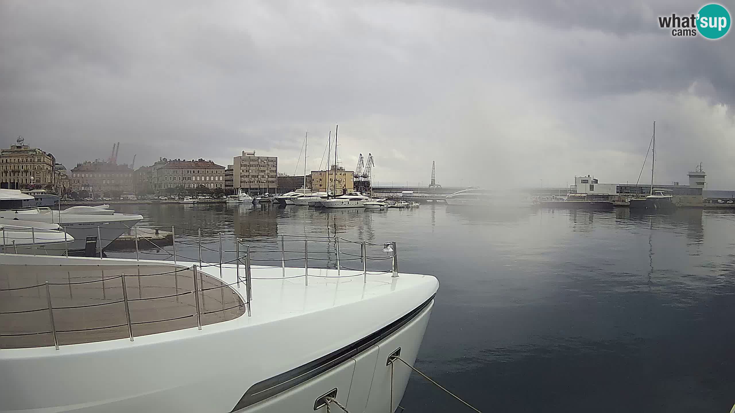 Rijeka – Botel Marina webcam en direct
