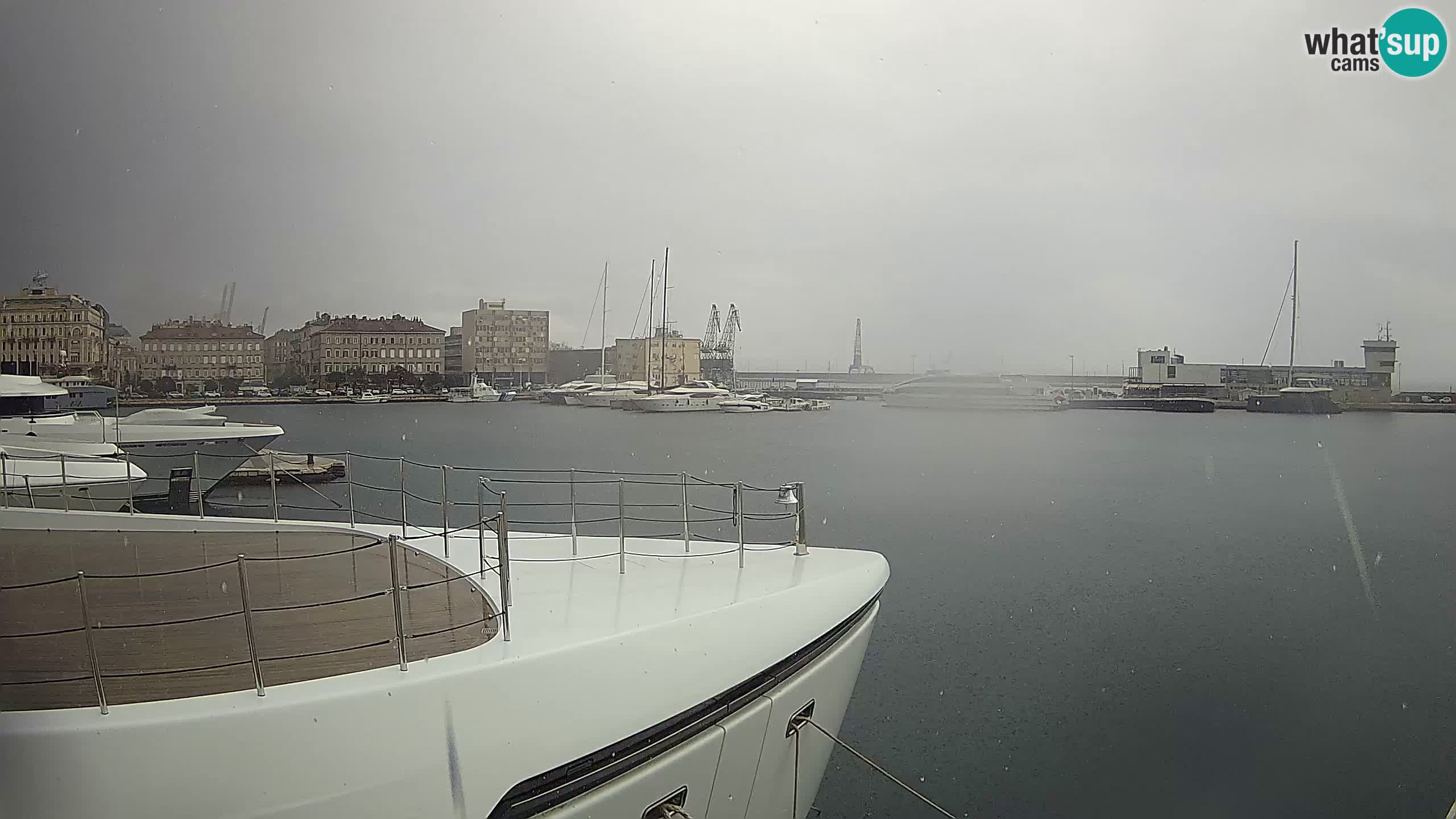 Rijeka – Botel Marina webcam en direct