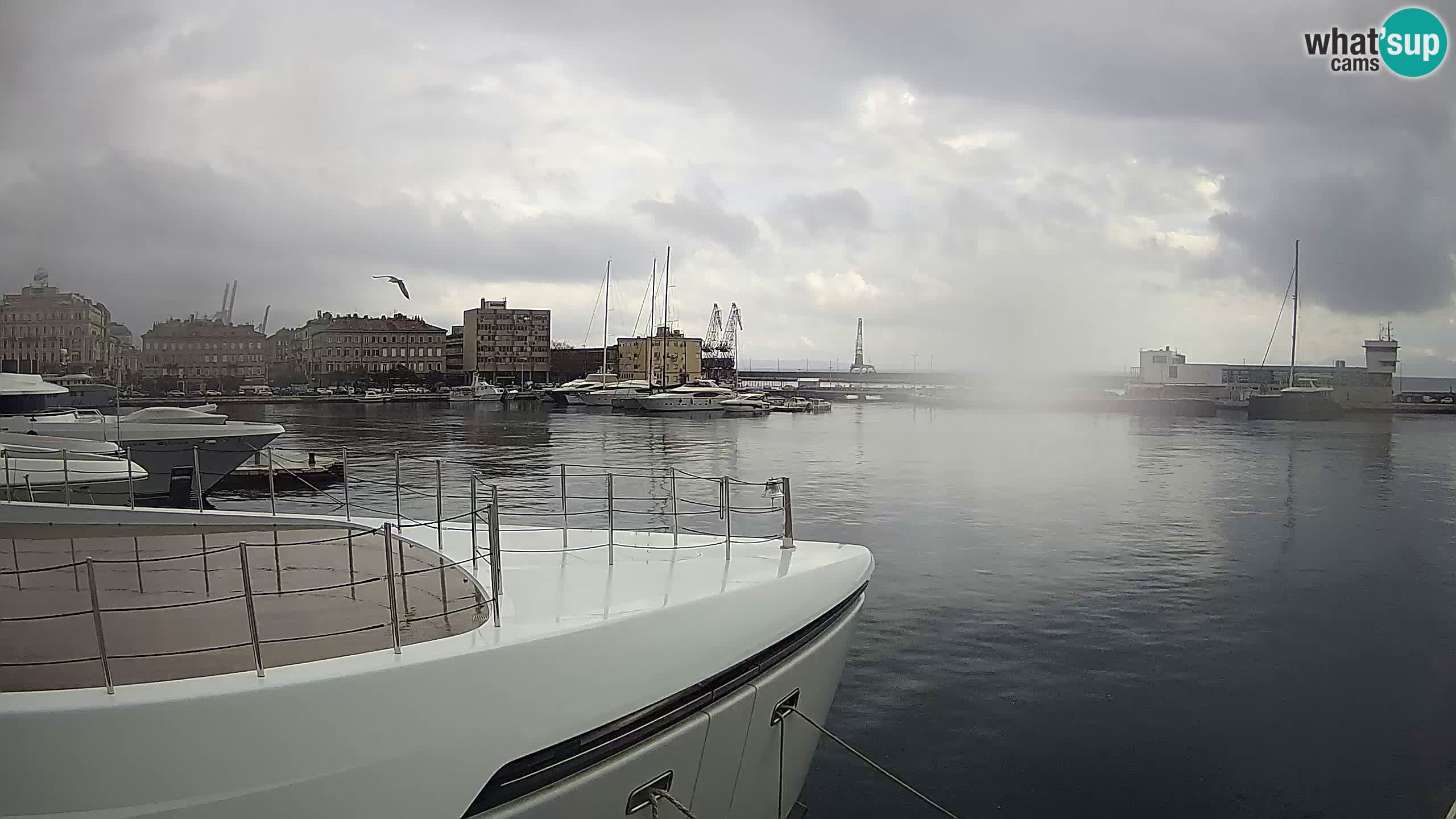 Rijeka – Botel Marina web kamera
