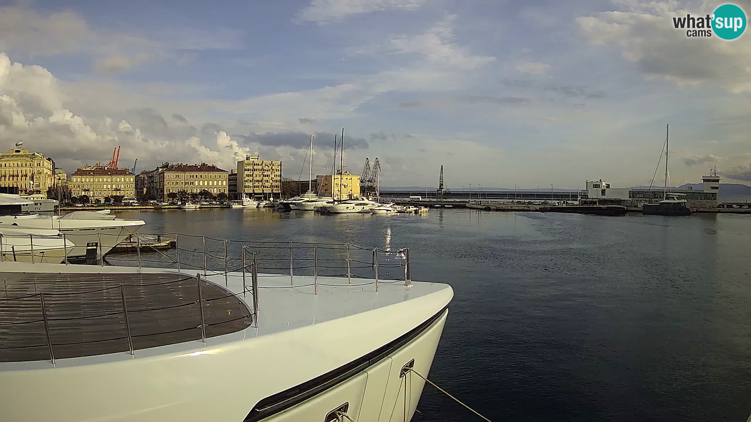 Rijeka – Botel Marina webcam en direct