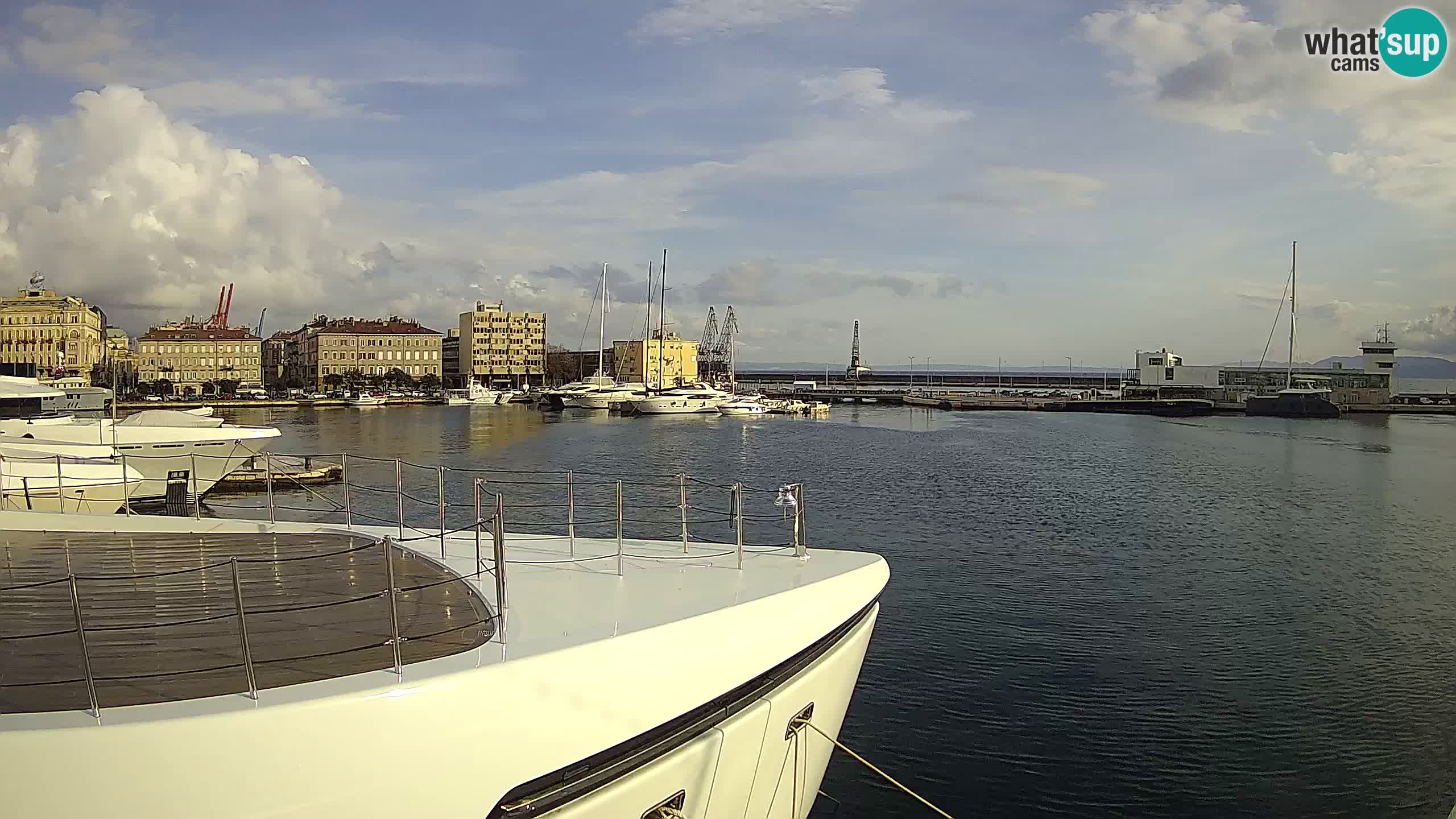 Rijeka – Botel Marina webcam en direct