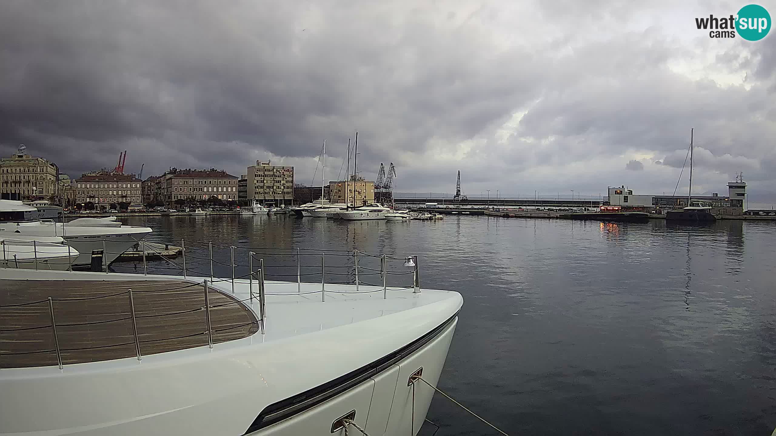 Rijeka – Botel Marina webcam en direct