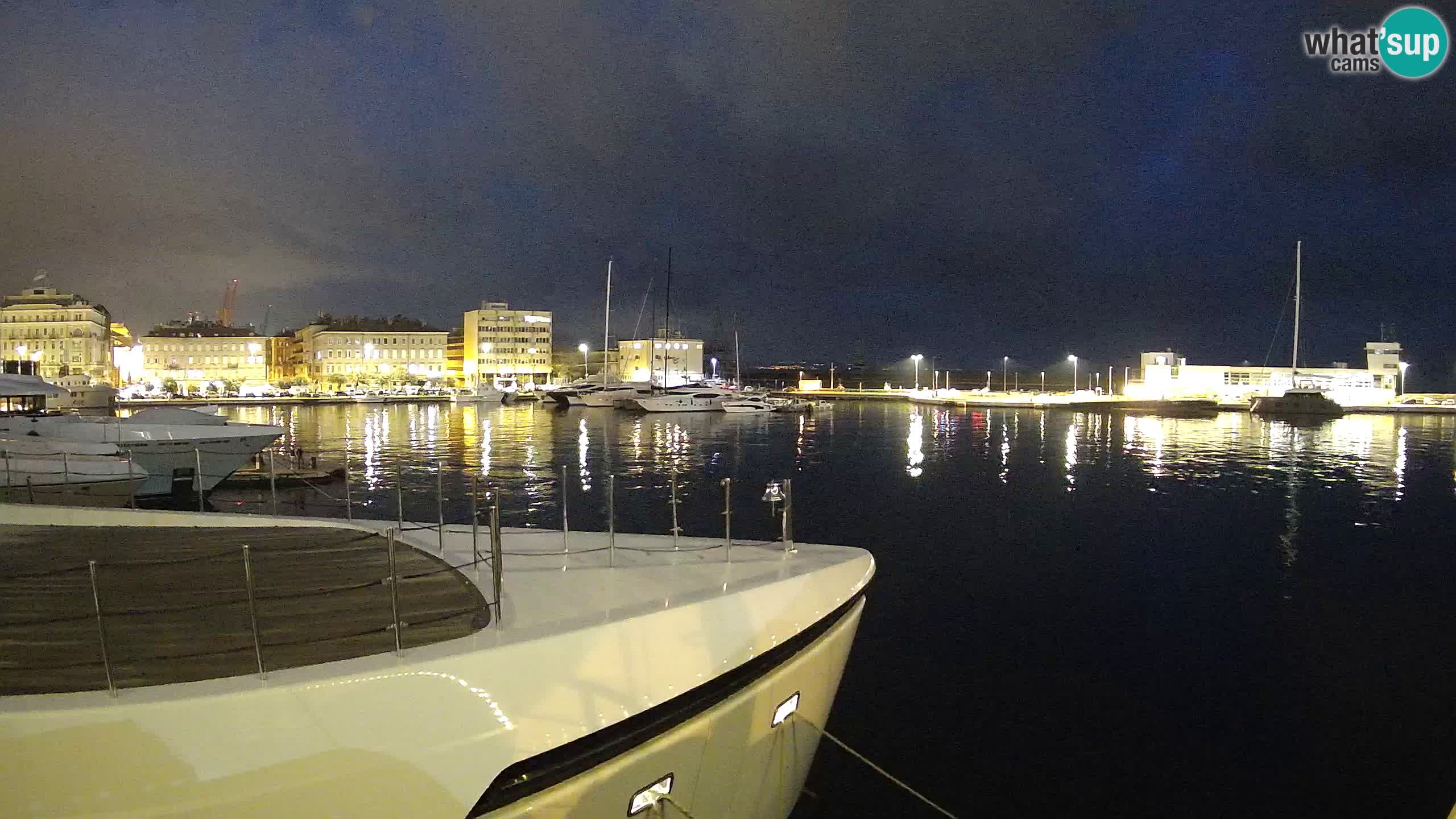 Rijeka – Botel Marina webcam en direct