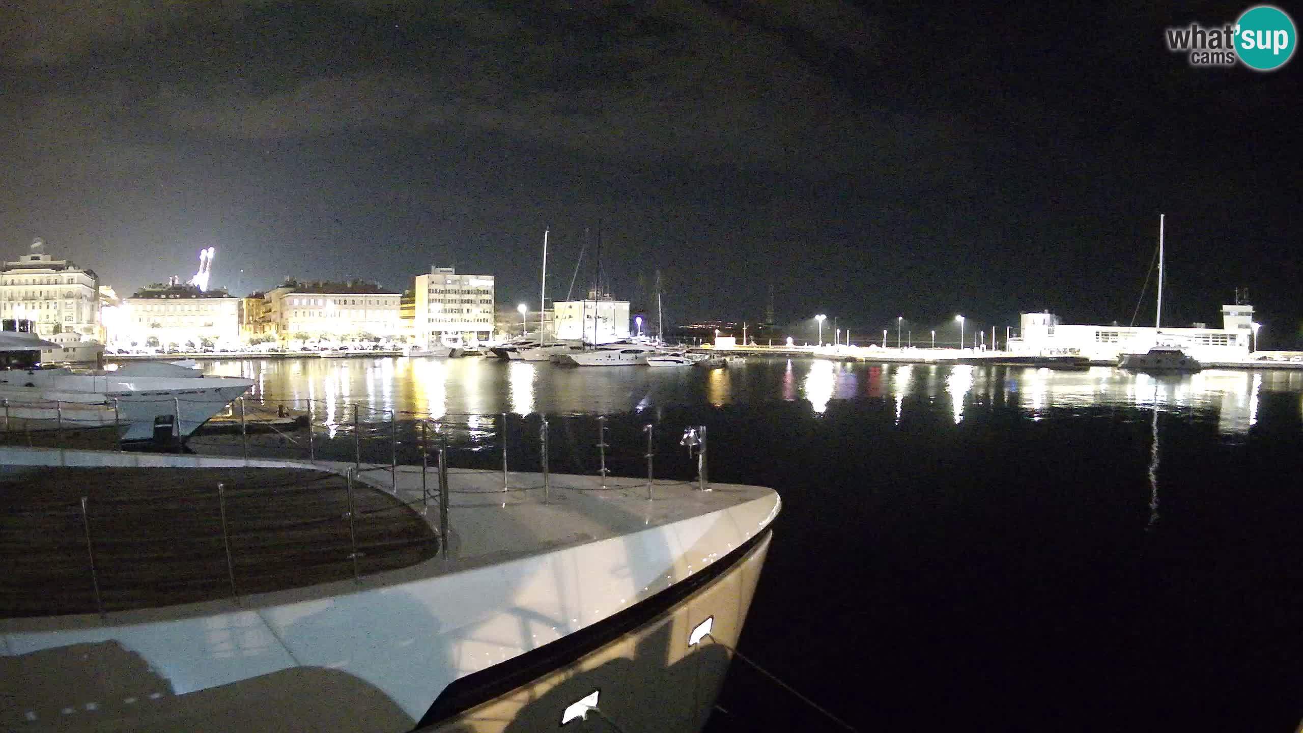 Botel Marina cámara web en vivo Rijeka