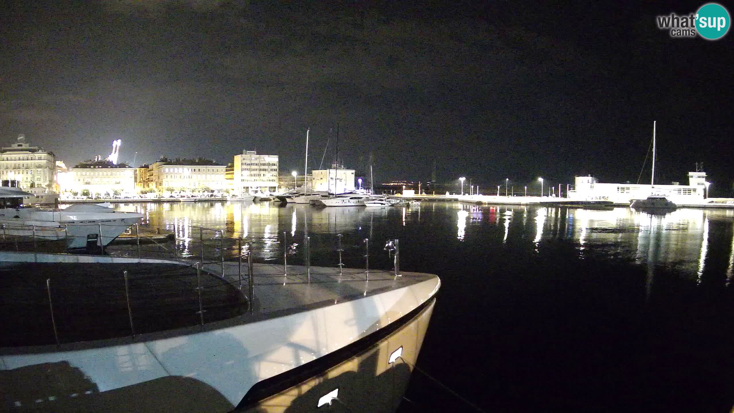 Rijeka – Botel Marina web kamera
