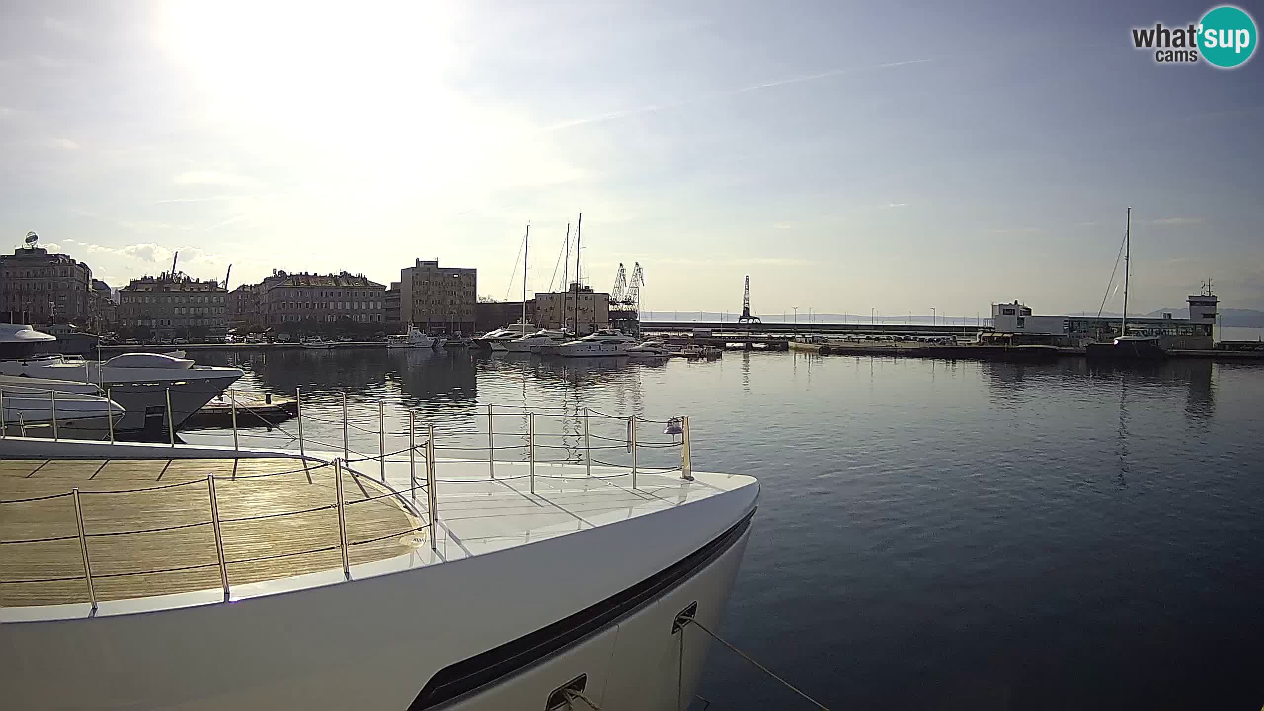 Reka – Botel Marina spletna kamera