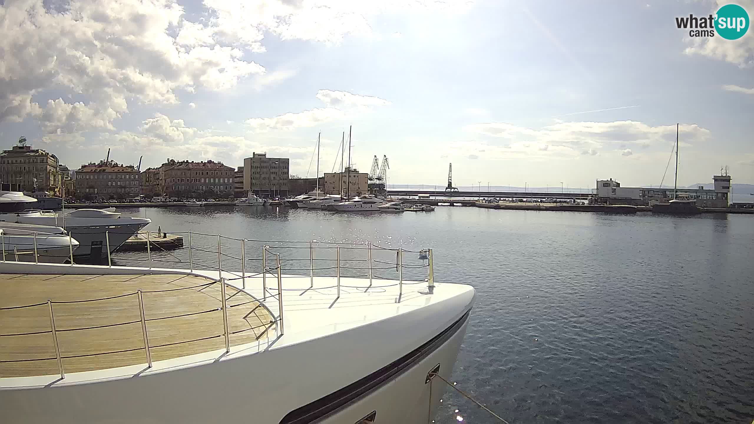 Rijeka – Botel Marina webcam en direct