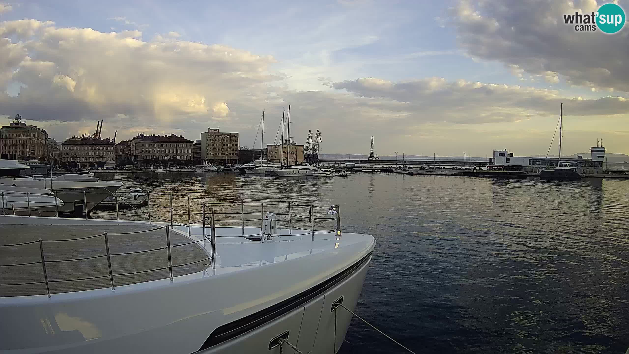 Rijeka – Botel Marina webcam en direct