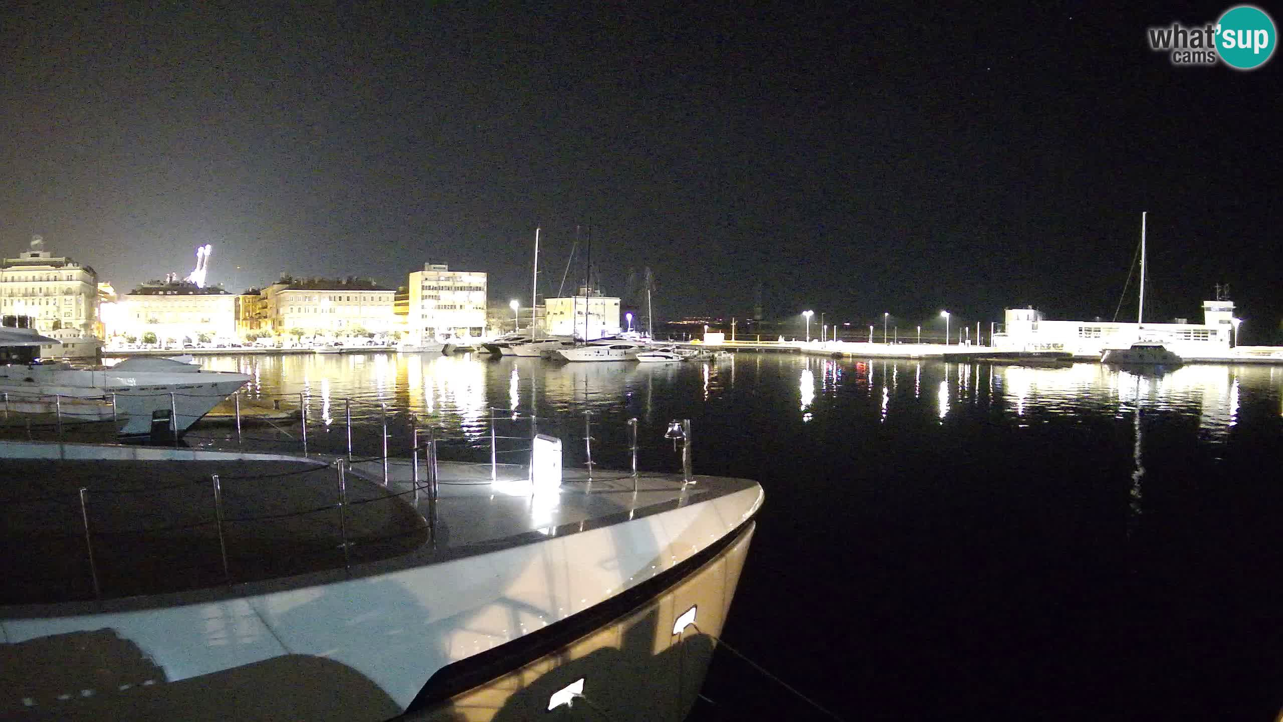 Rijeka – Botel Marina webcam en direct