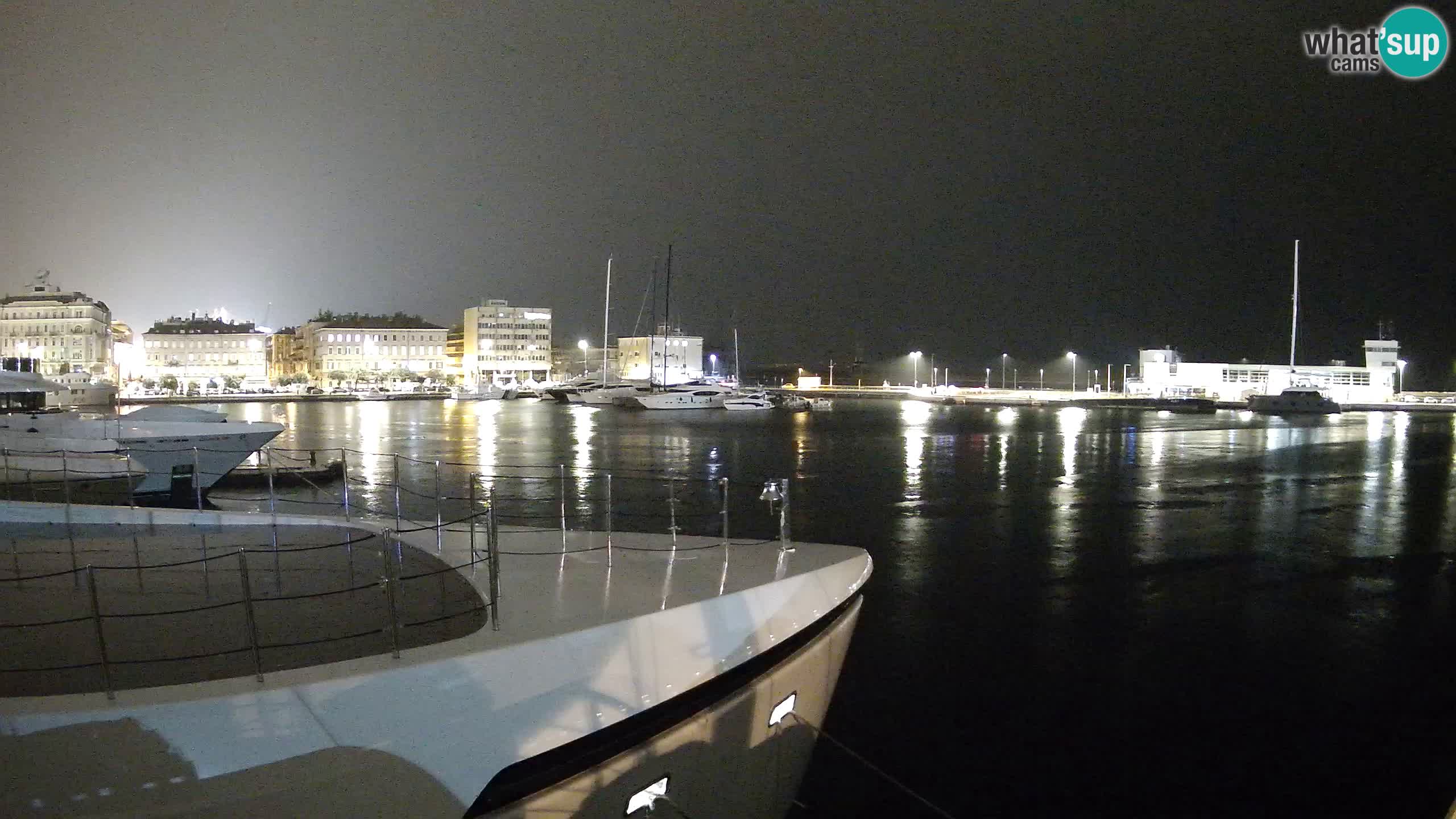 Rijeka – Botel Marina webcam en direct