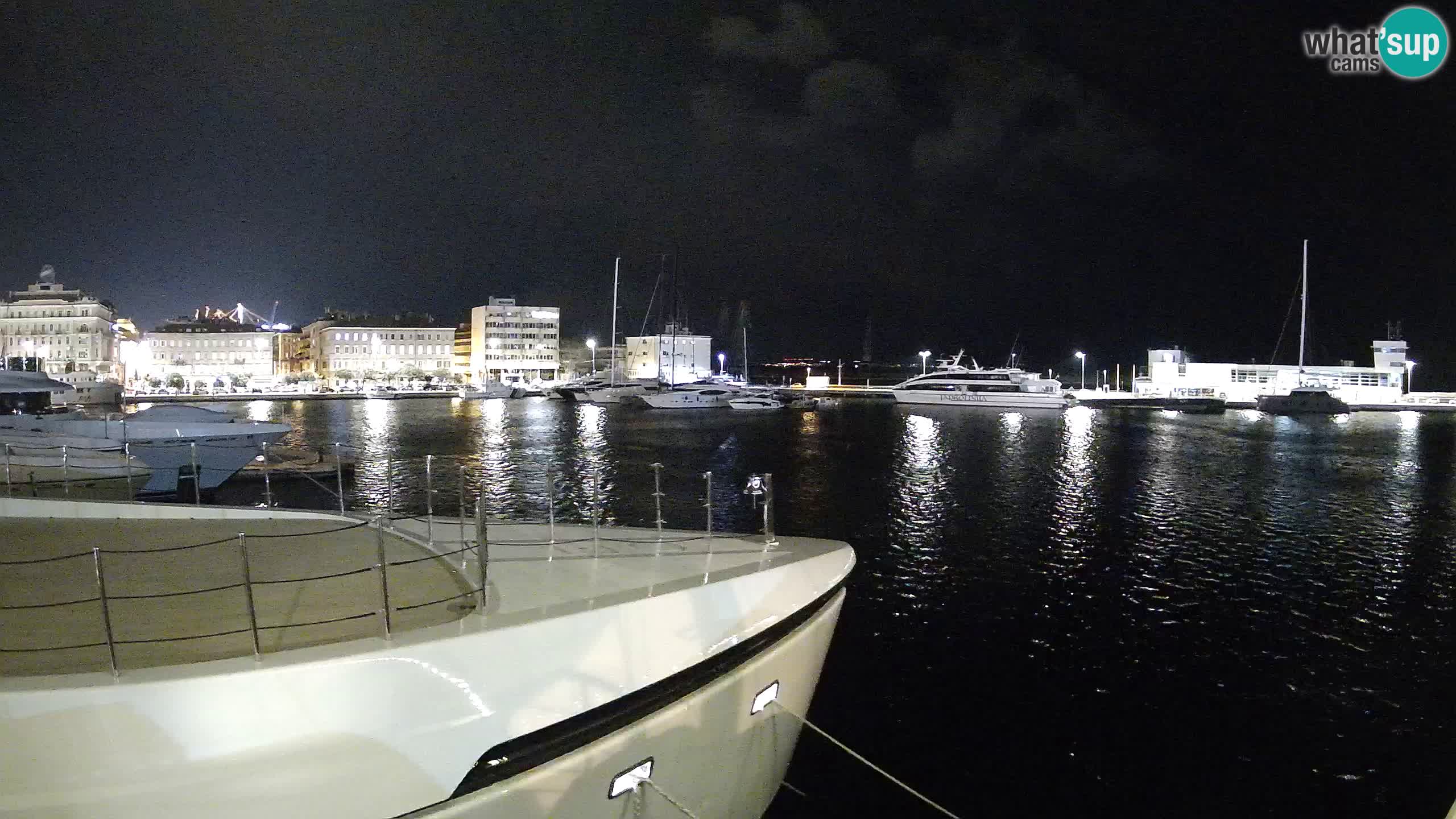 Reka – Botel Marina spletna kamera