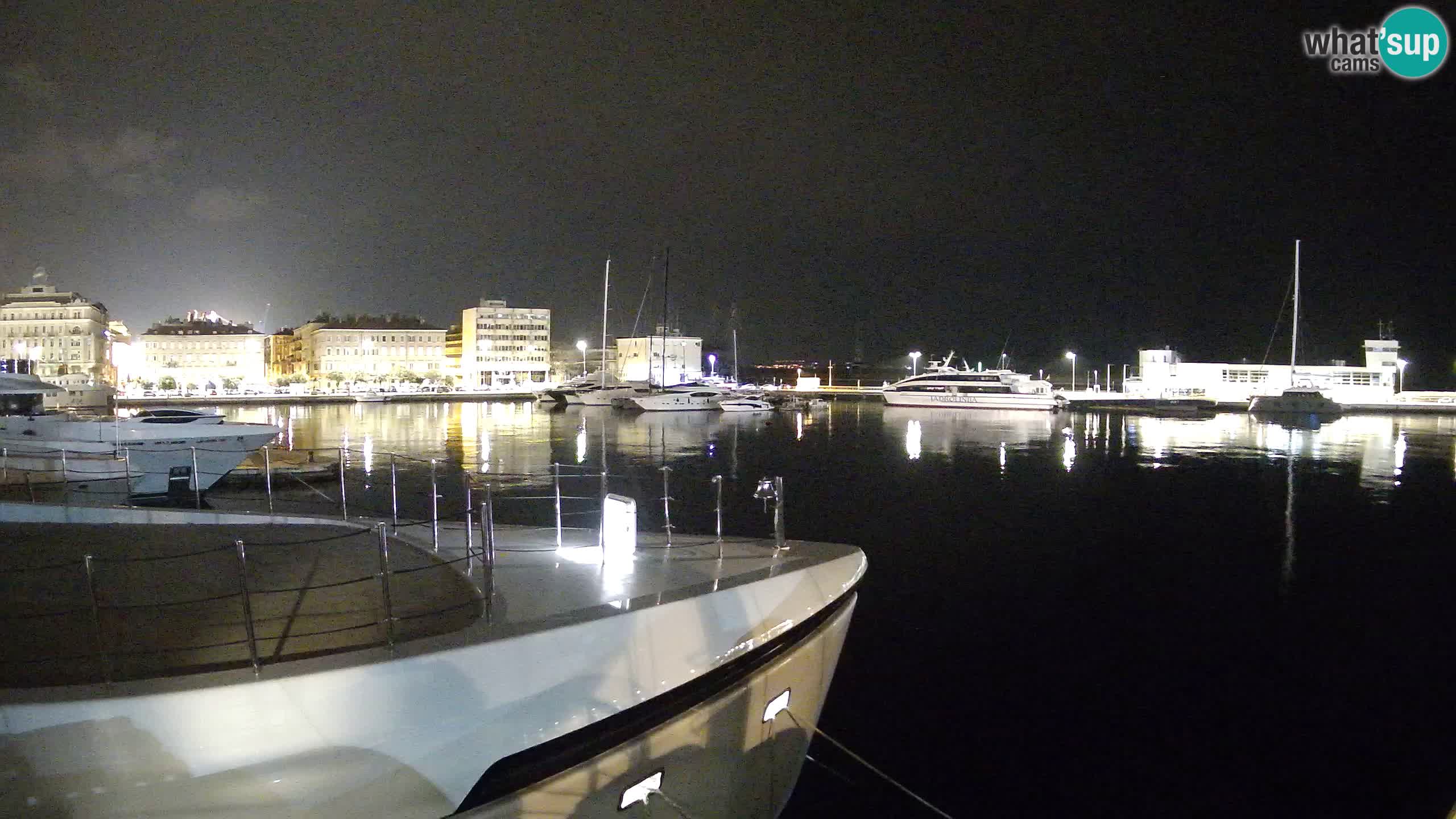 Rijeka – Botel Marina webcam en direct
