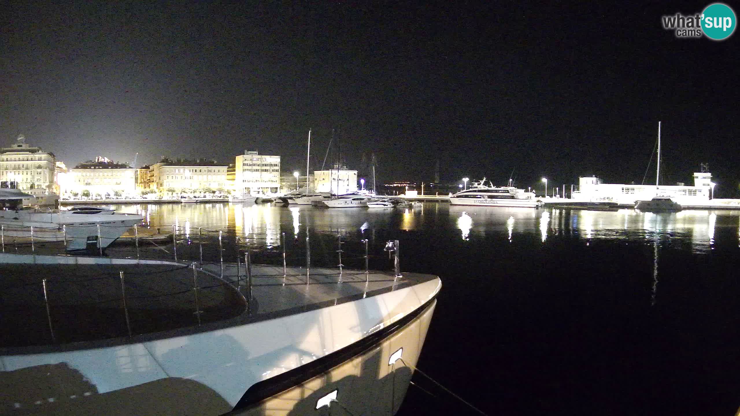 Rijeka – Botel Marina web kamera