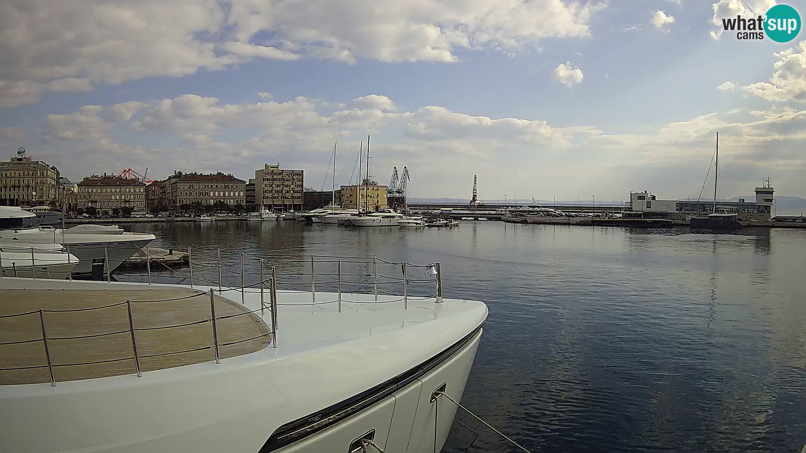 Rijeka – Botel Marina webcam en direct