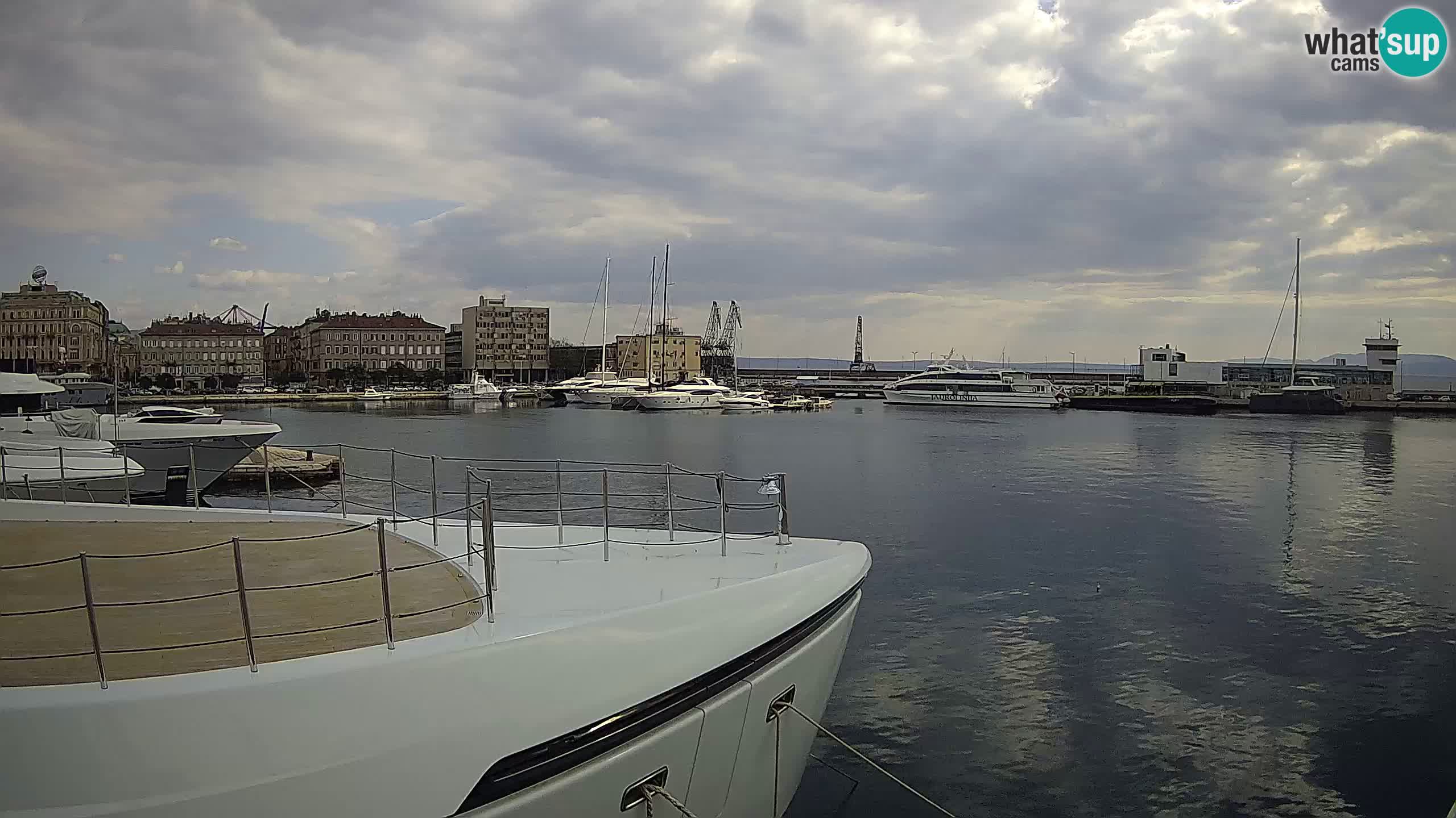 Rijeka – Botel Marina webcam en direct