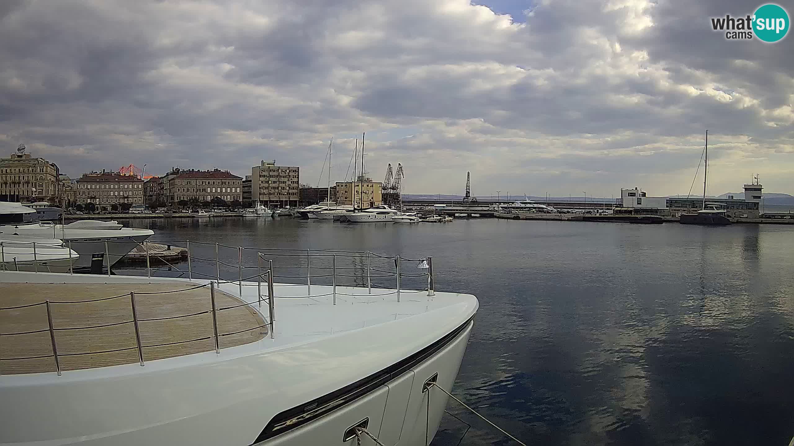 Reka – Botel Marina spletna kamera