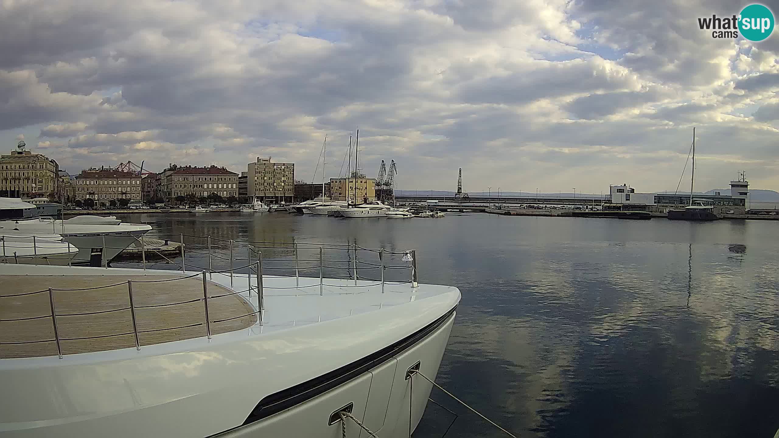 Rijeka – Botel Marina web kamera