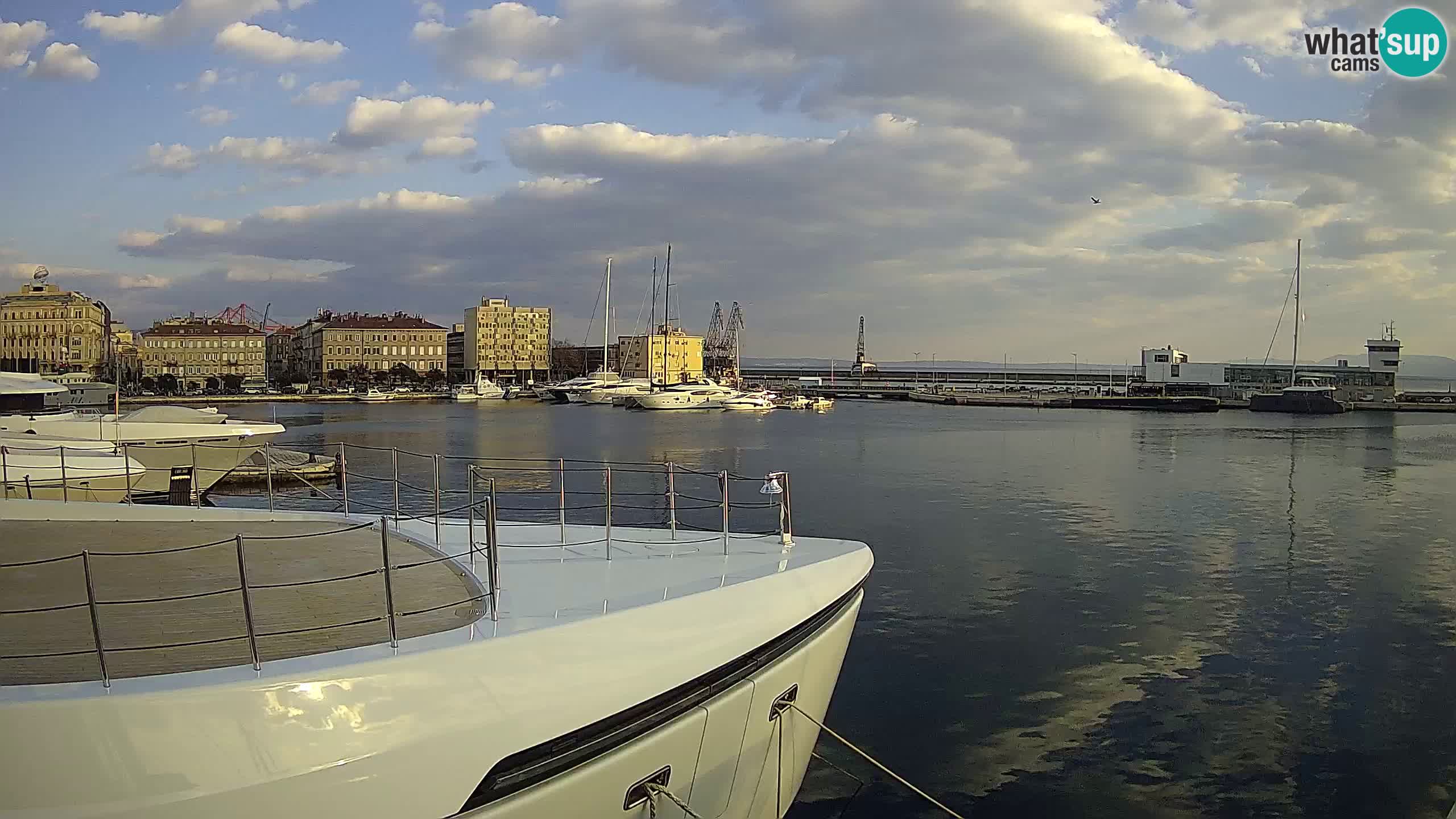 Reka – Botel Marina spletna kamera