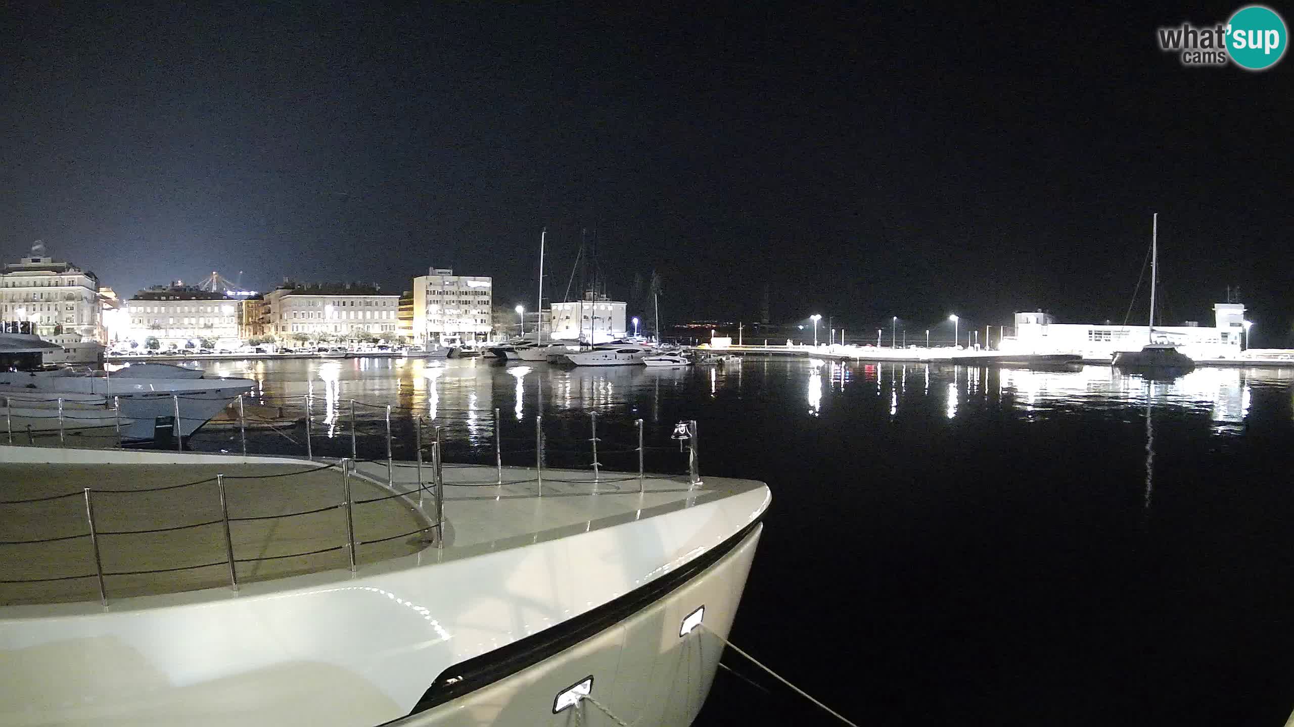 Rijeka – Botel Marina webcam en direct
