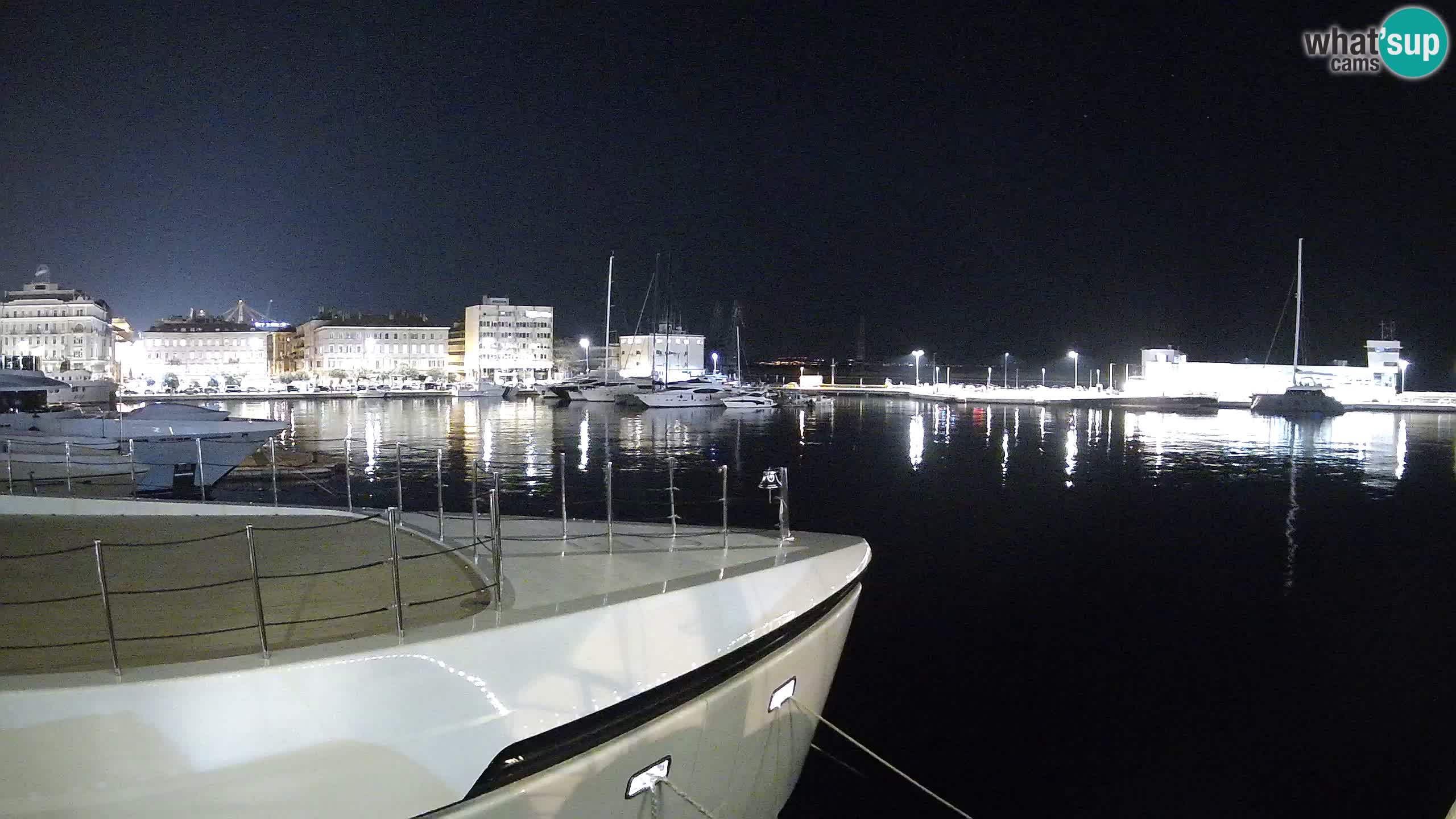 Reka – Botel Marina spletna kamera