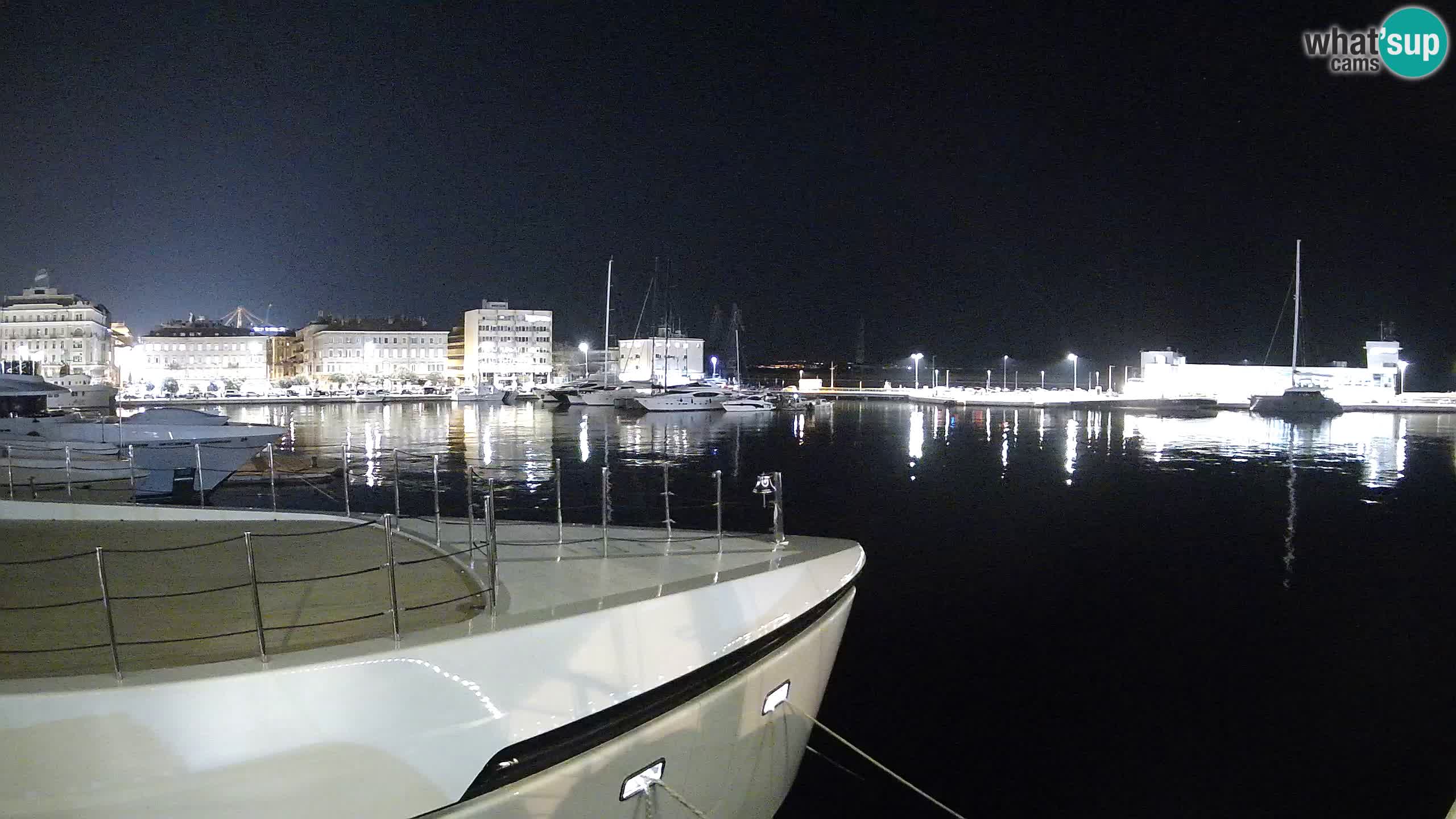 Rijeka – Botel Marina web kamera