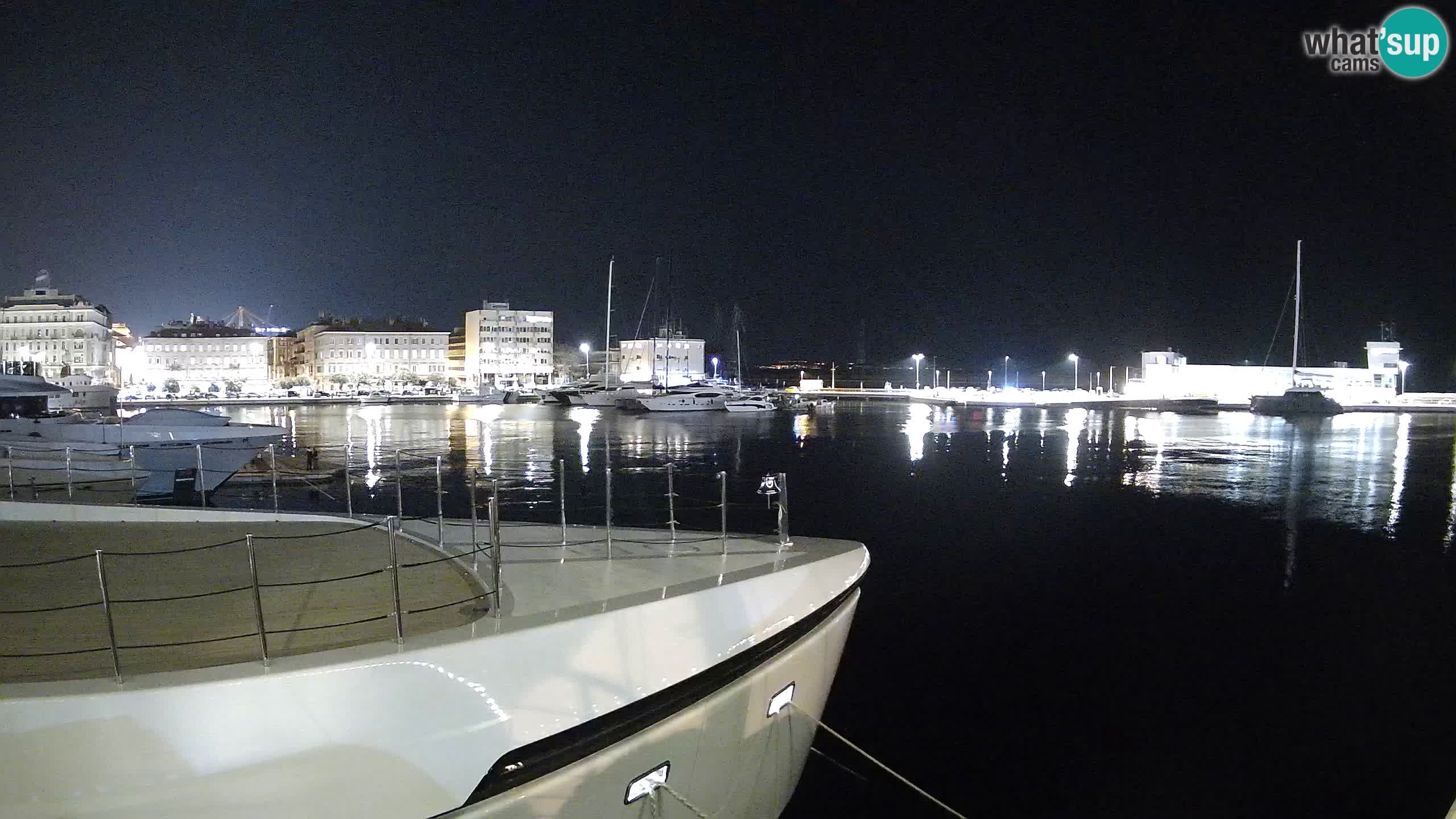Botel Marina cámara web en vivo Rijeka