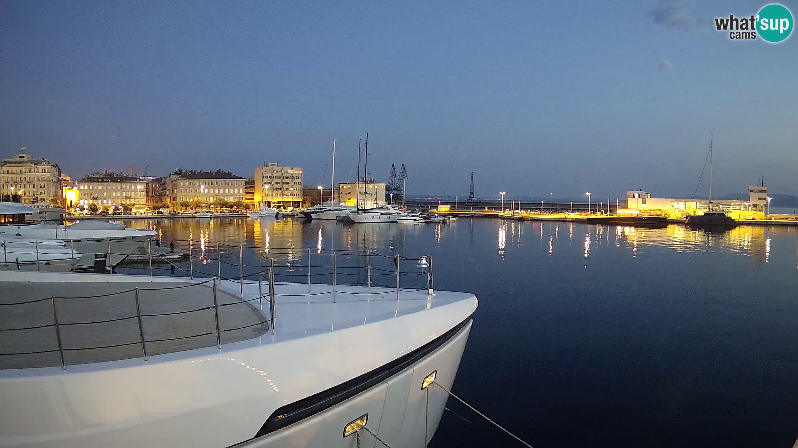 Rijeka – Botel Marina web kamera