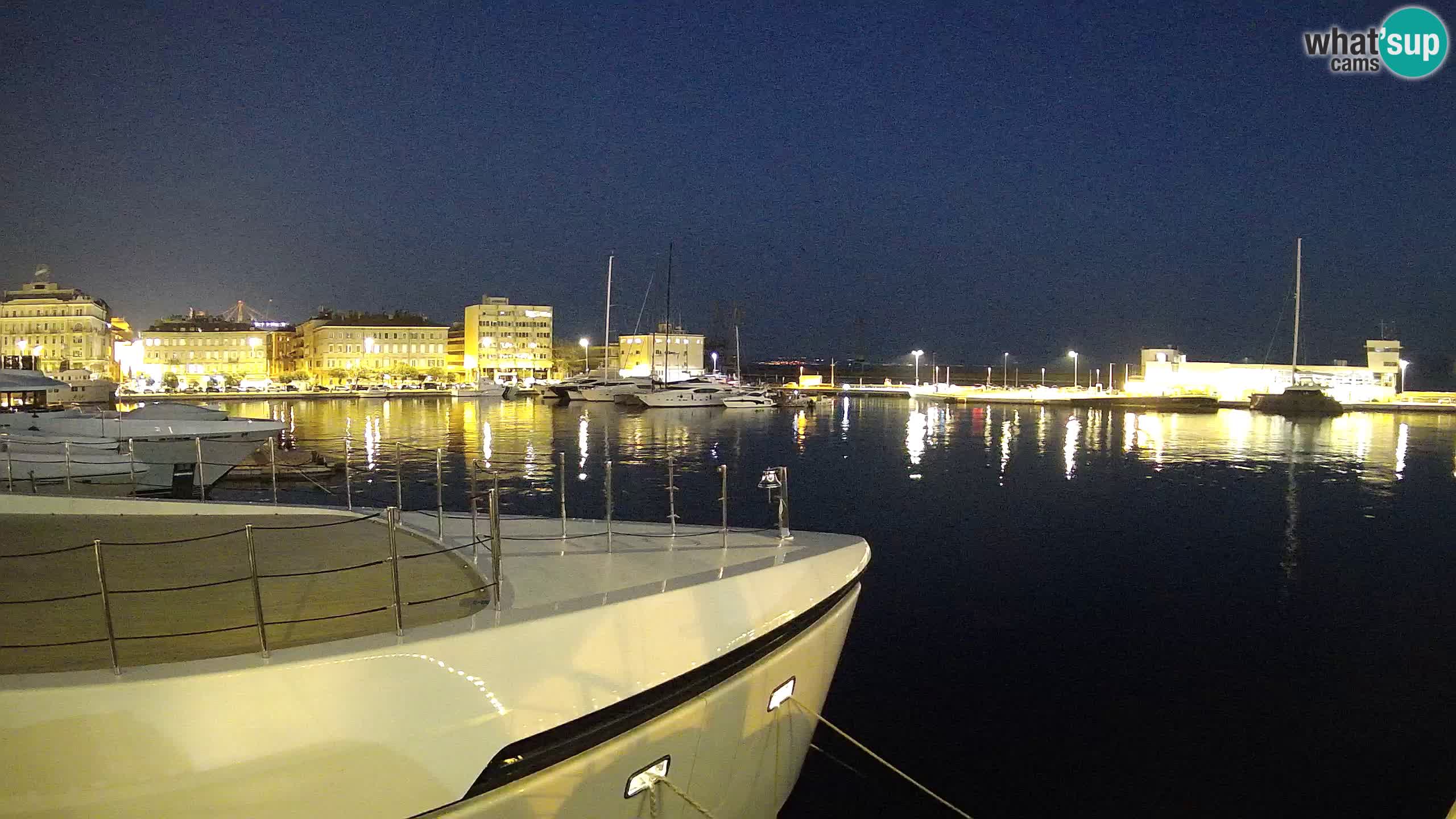 Rijeka – Botel Marina webcam en direct