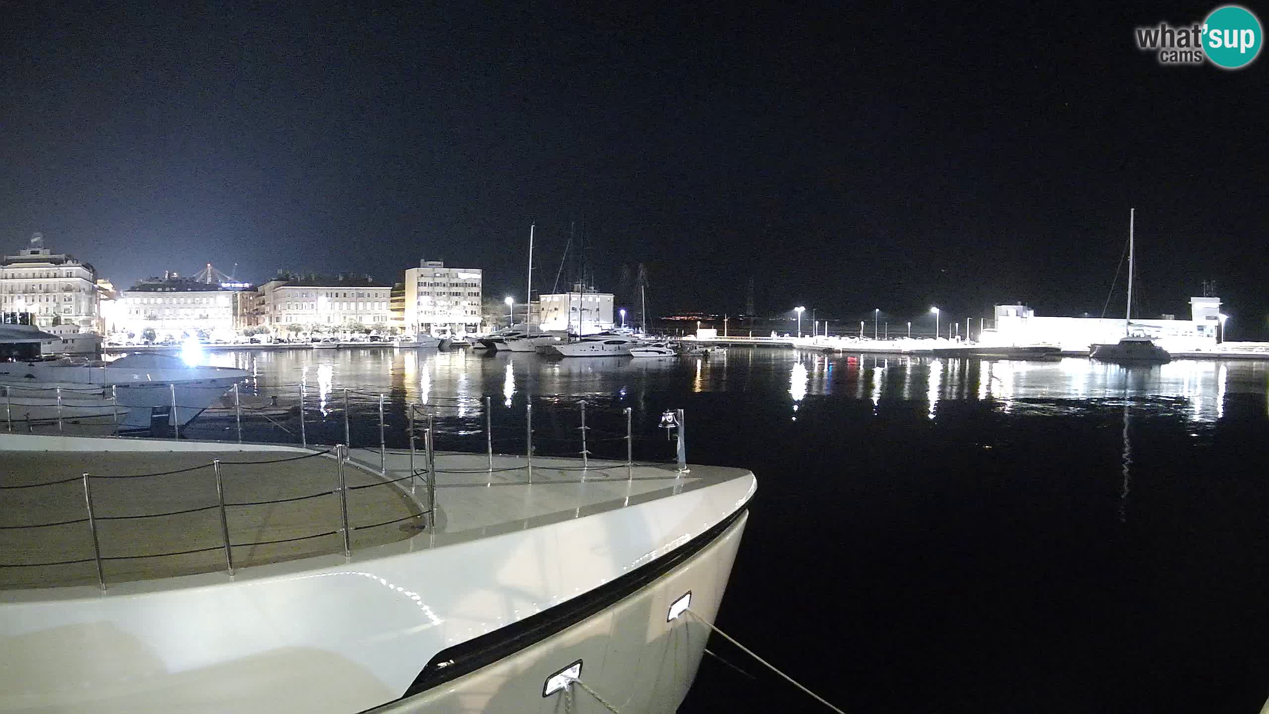 Botel Marina cámara web en vivo Rijeka